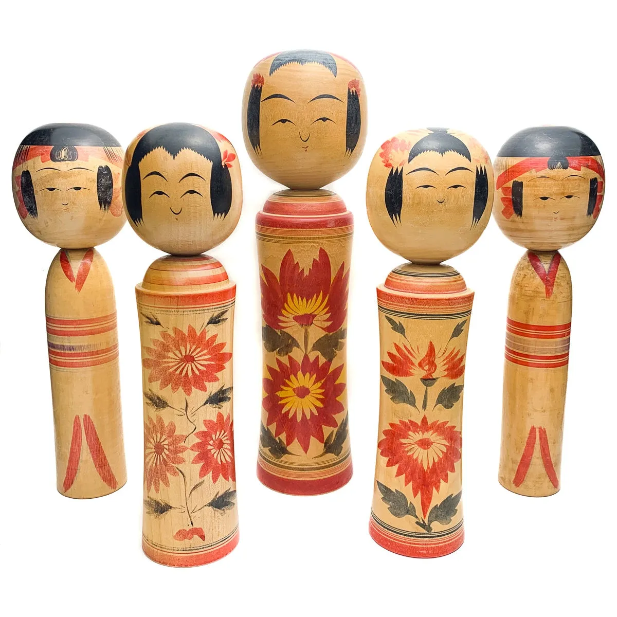 Vintage Wooden Kokeshi Doll, Japan #428 - Image 13