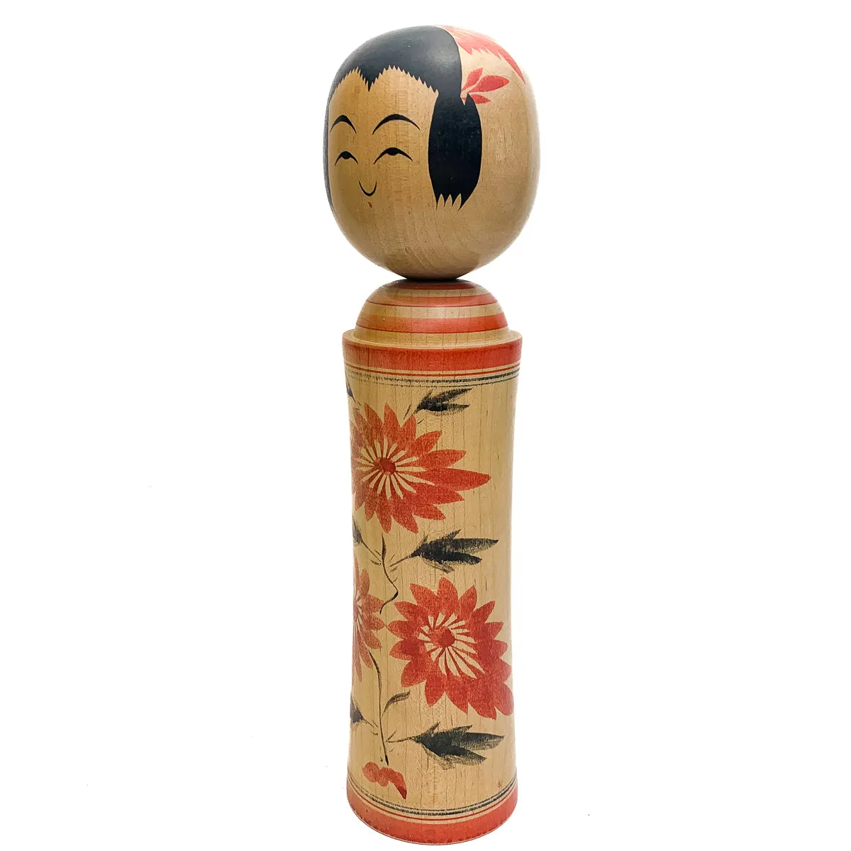 Vintage Wooden Kokeshi Doll, Japan #428 - Image 4