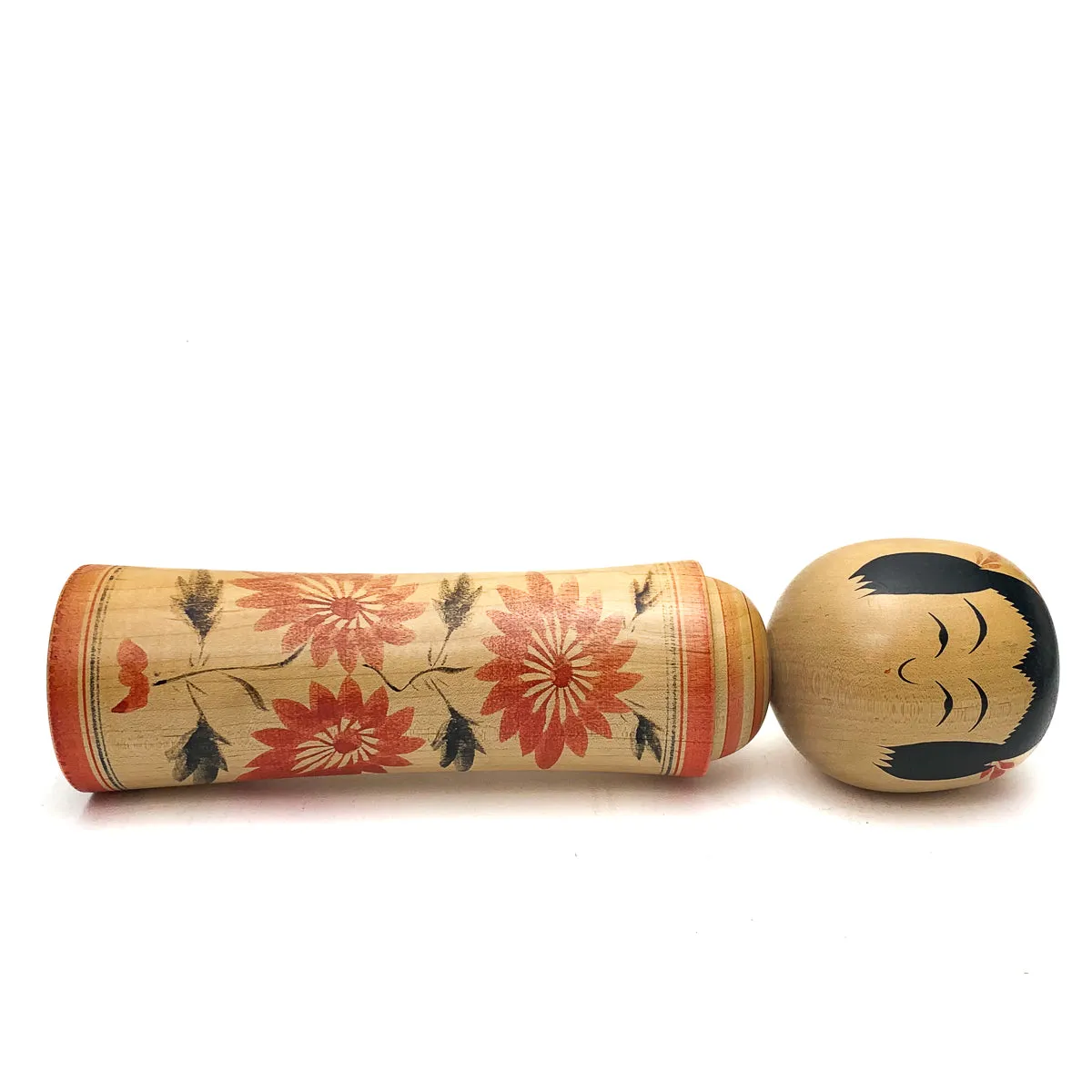 Vintage Wooden Kokeshi Doll, Japan #428 - Image 9
