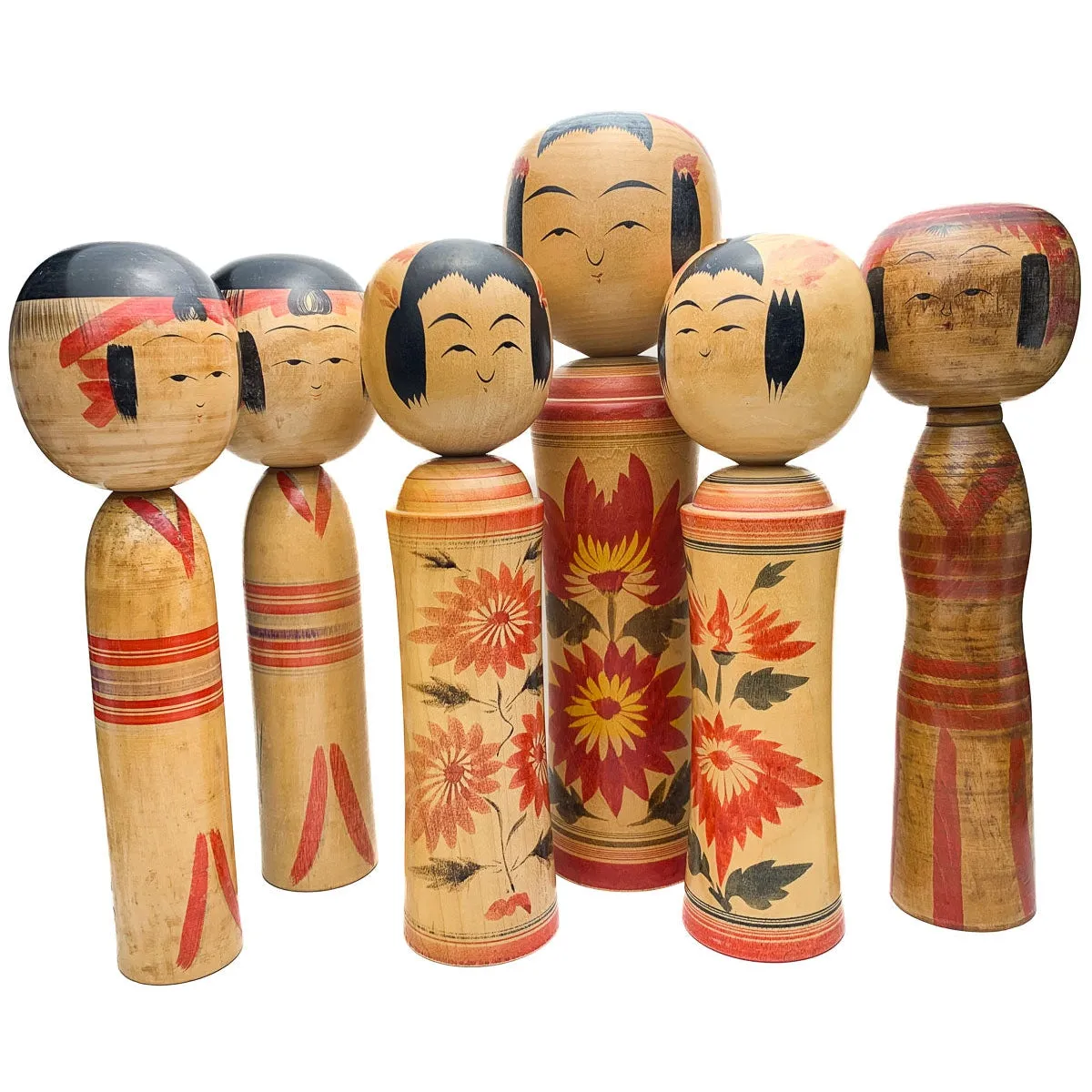 Vintage Wooden Kokeshi Doll, Japan #430 - Image 11