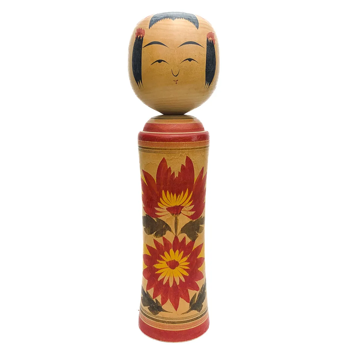 Vintage Wooden Kokeshi Doll, Japan #431 - Image 2