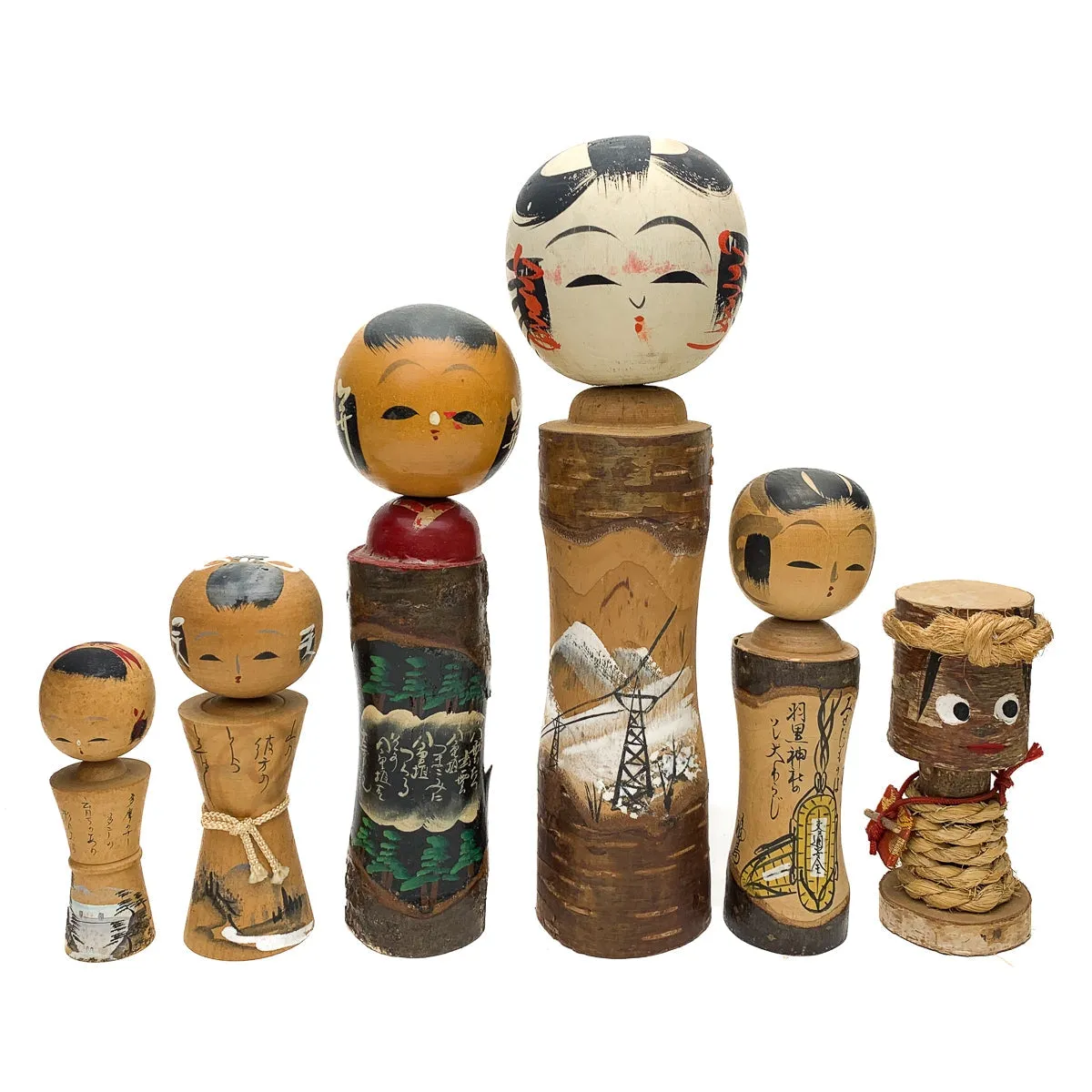 Vintage Wooden Kokeshi Doll, Japan #457 - Image 14