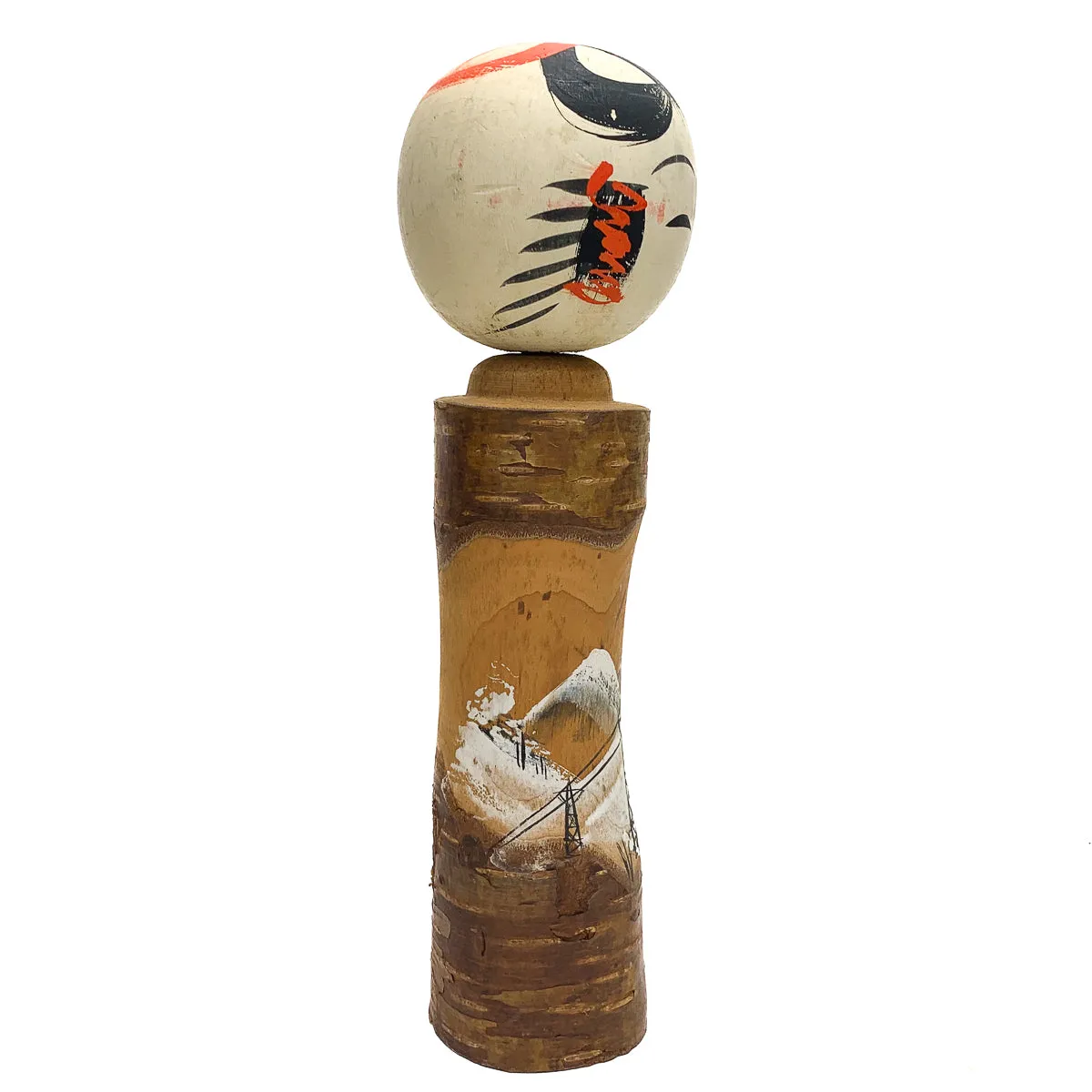 Vintage Wooden Kokeshi Doll, Japan #462 - Image 3