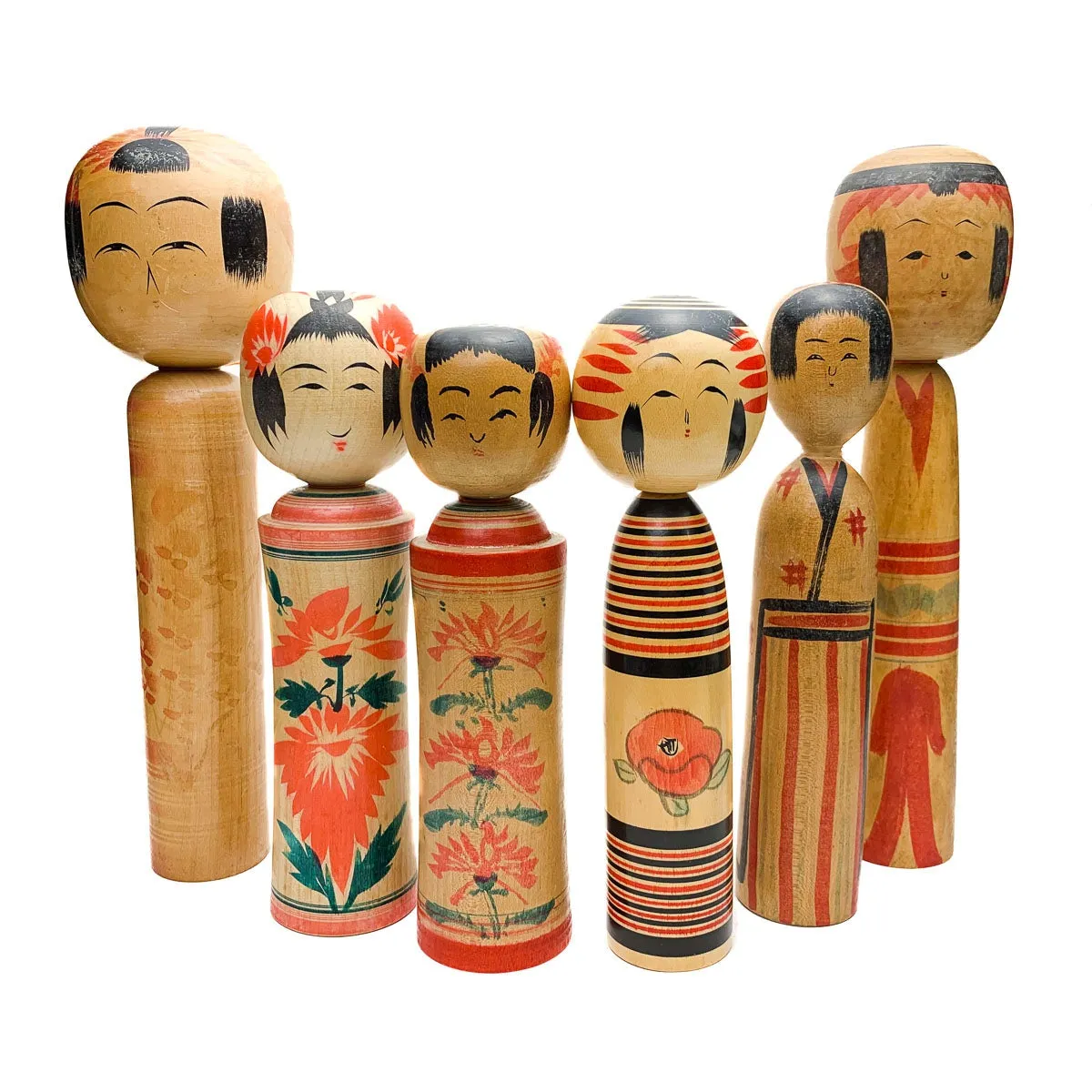 Vintage Wooden Kokeshi Doll, Japan #463 - Image 14