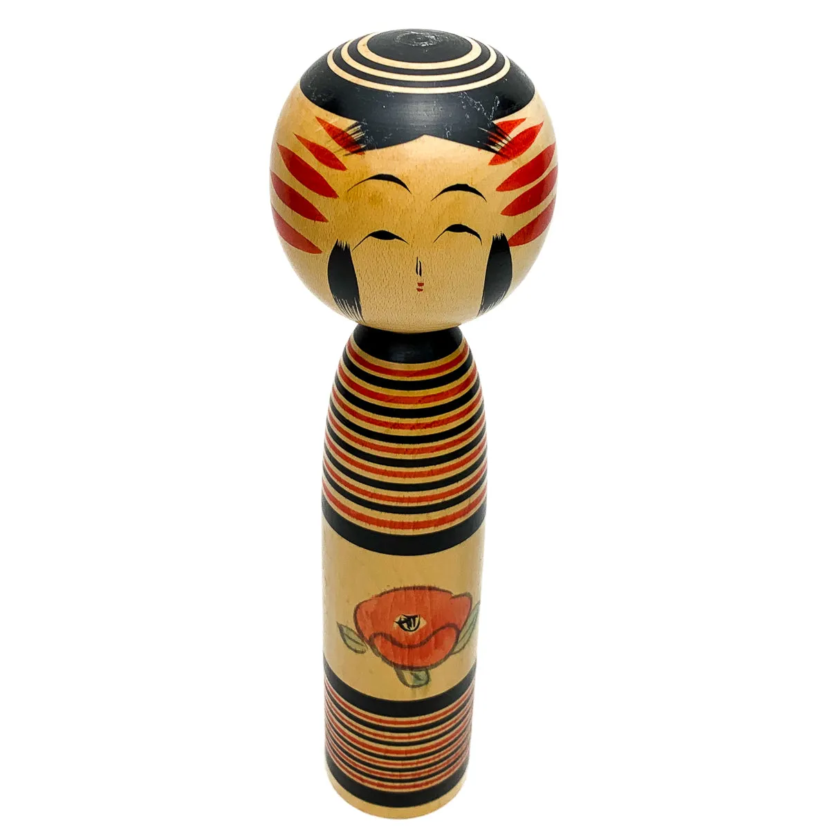 Vintage Wooden Kokeshi Doll, Japan #463 - Image 7