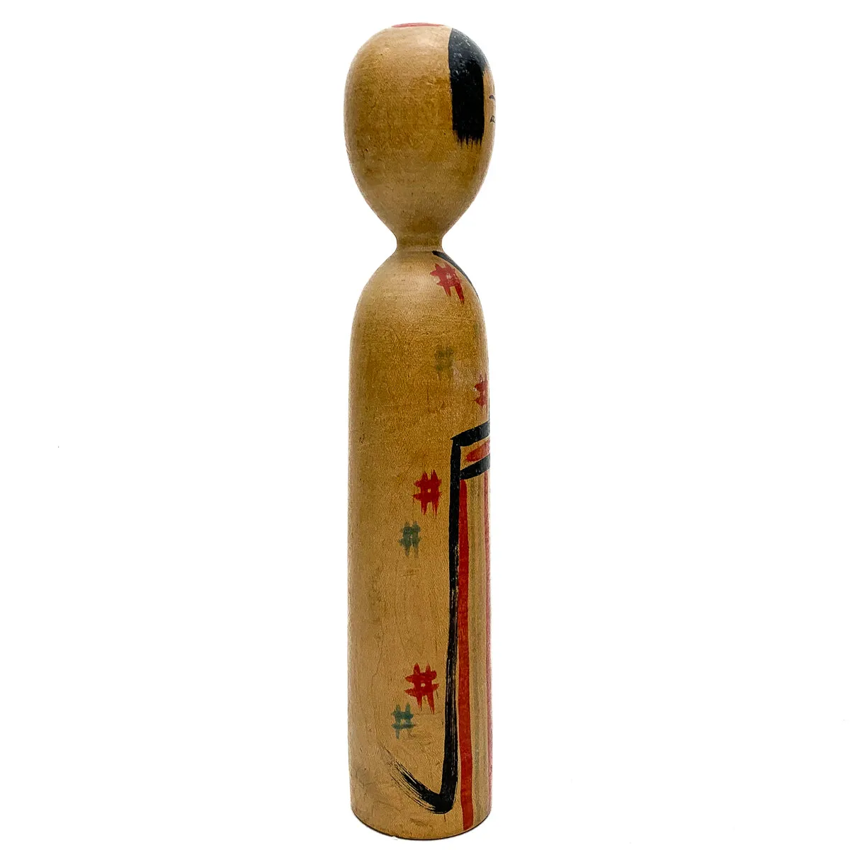 Vintage Wooden Kokeshi Doll, Japan #464 - Image 3