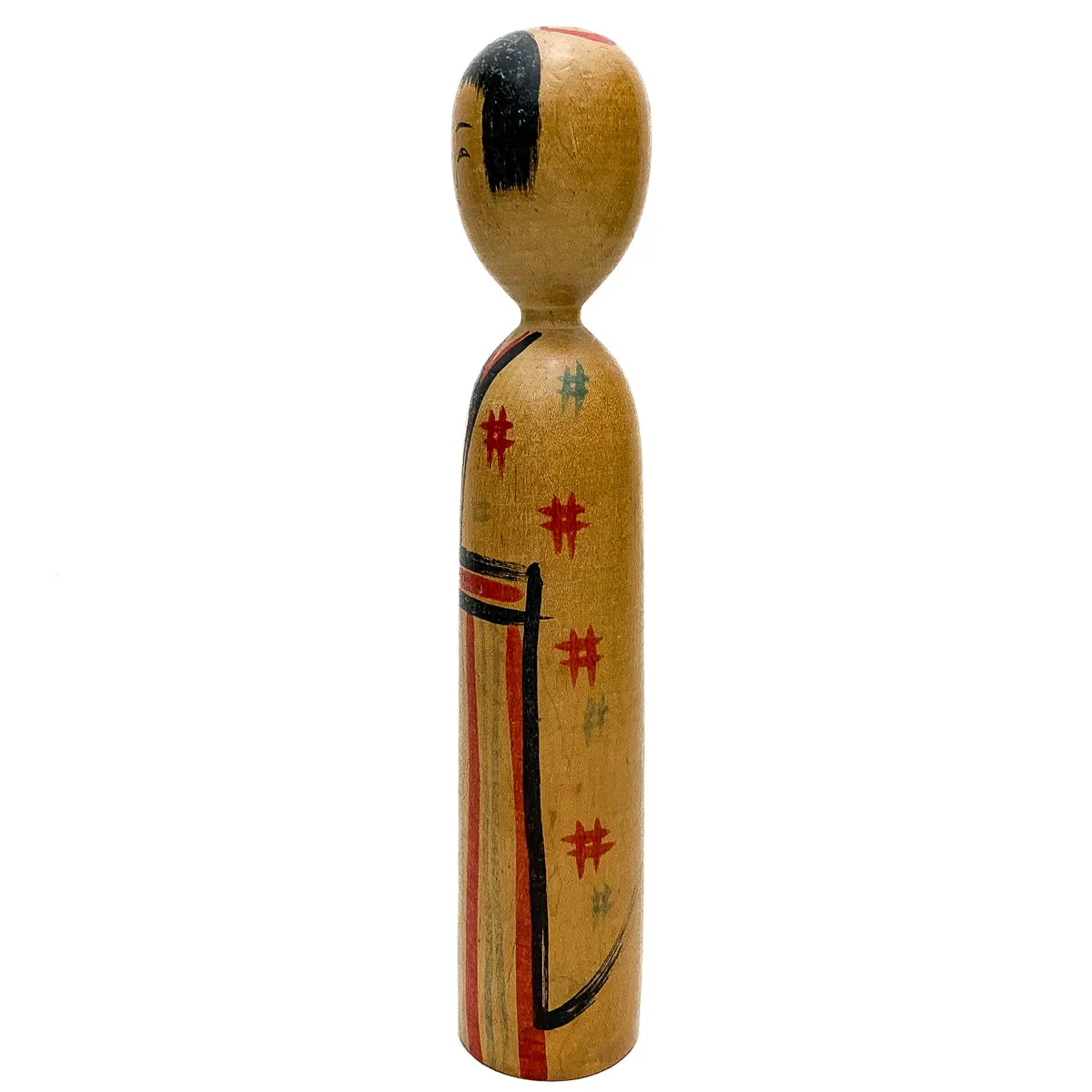 Vintage Wooden Kokeshi Doll, Japan #464 - Image 5