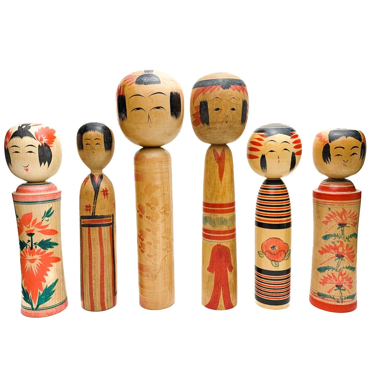 Vintage Wooden Kokeshi Doll, Japan #467 - Image 10