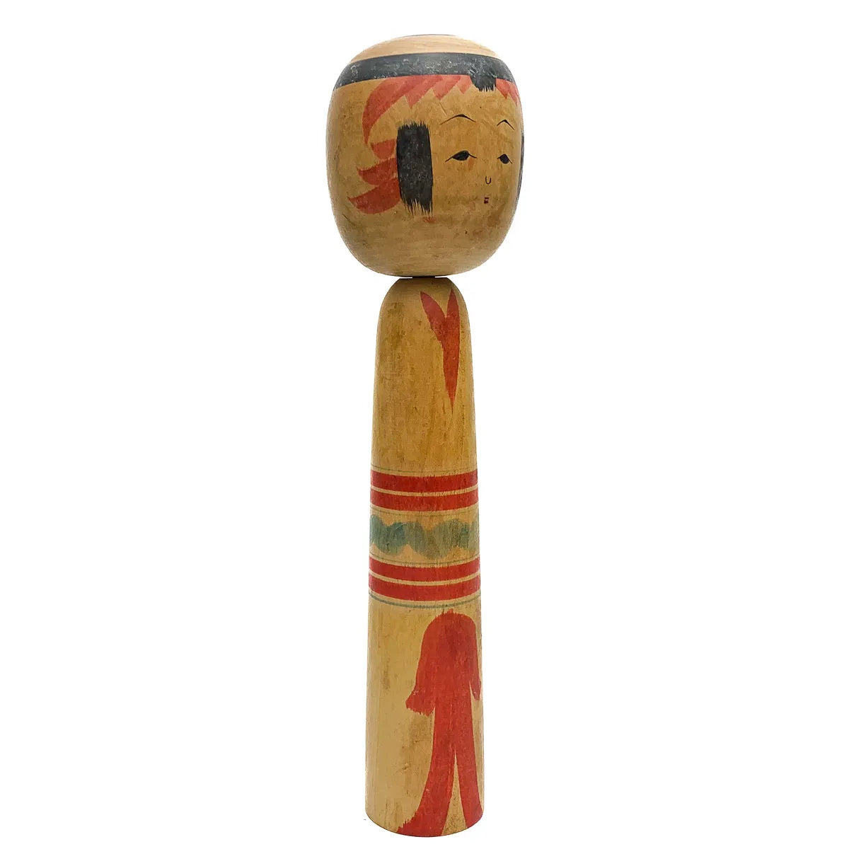 Vintage Wooden Kokeshi Doll, Japan #467 - Image 3