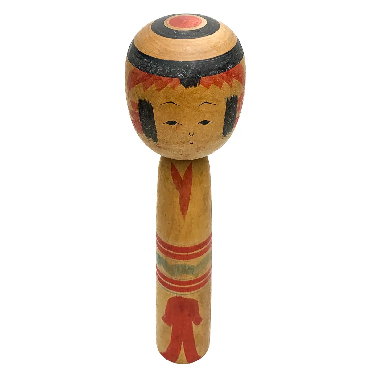 Vintage Wooden Kokeshi Doll, Japan #467 - Image 7