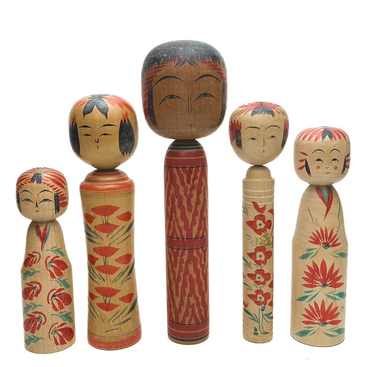 Vintage Wooden Kokeshi Doll, Japan #489 - Image 12