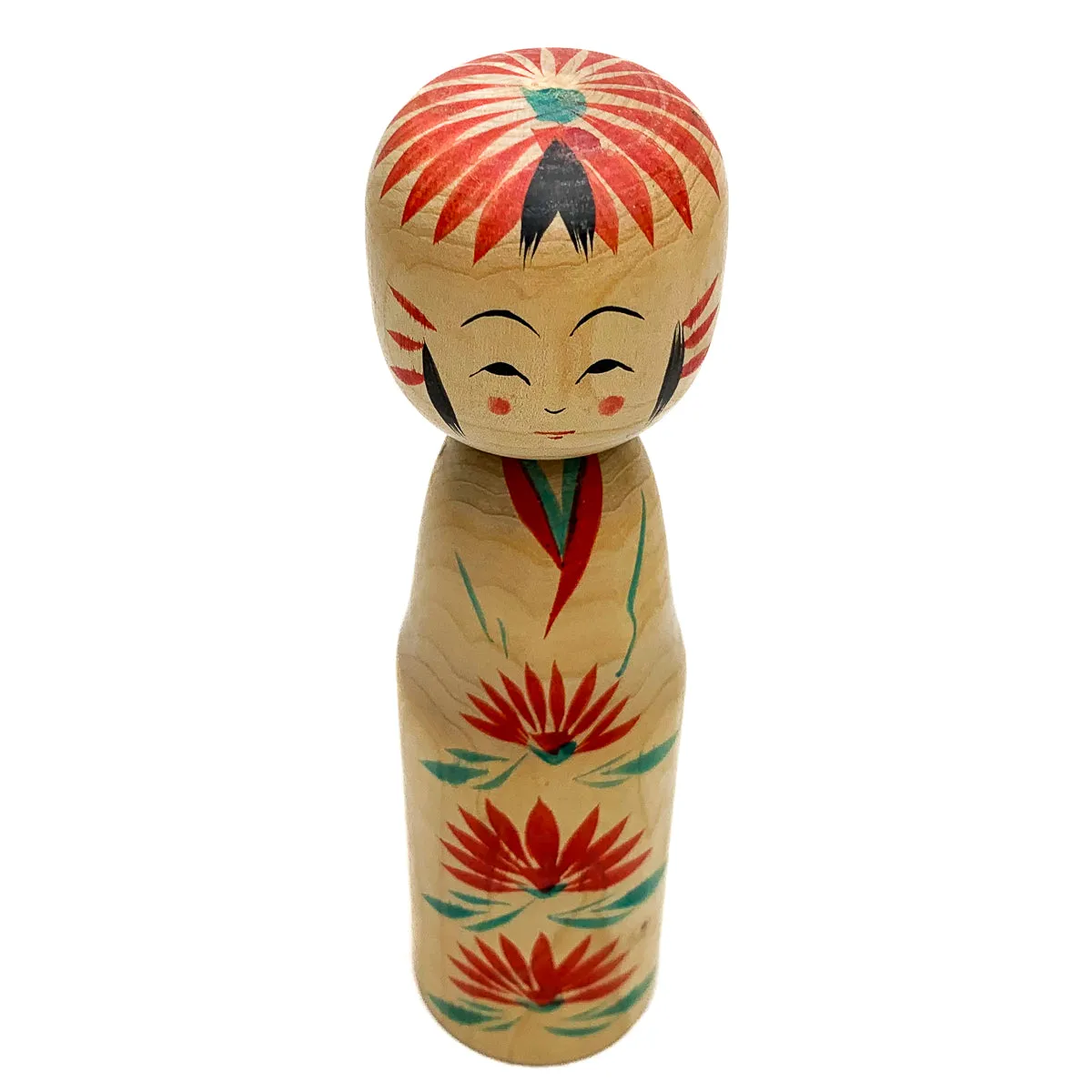 Vintage Wooden Kokeshi Doll, Japan #489 - Image 6