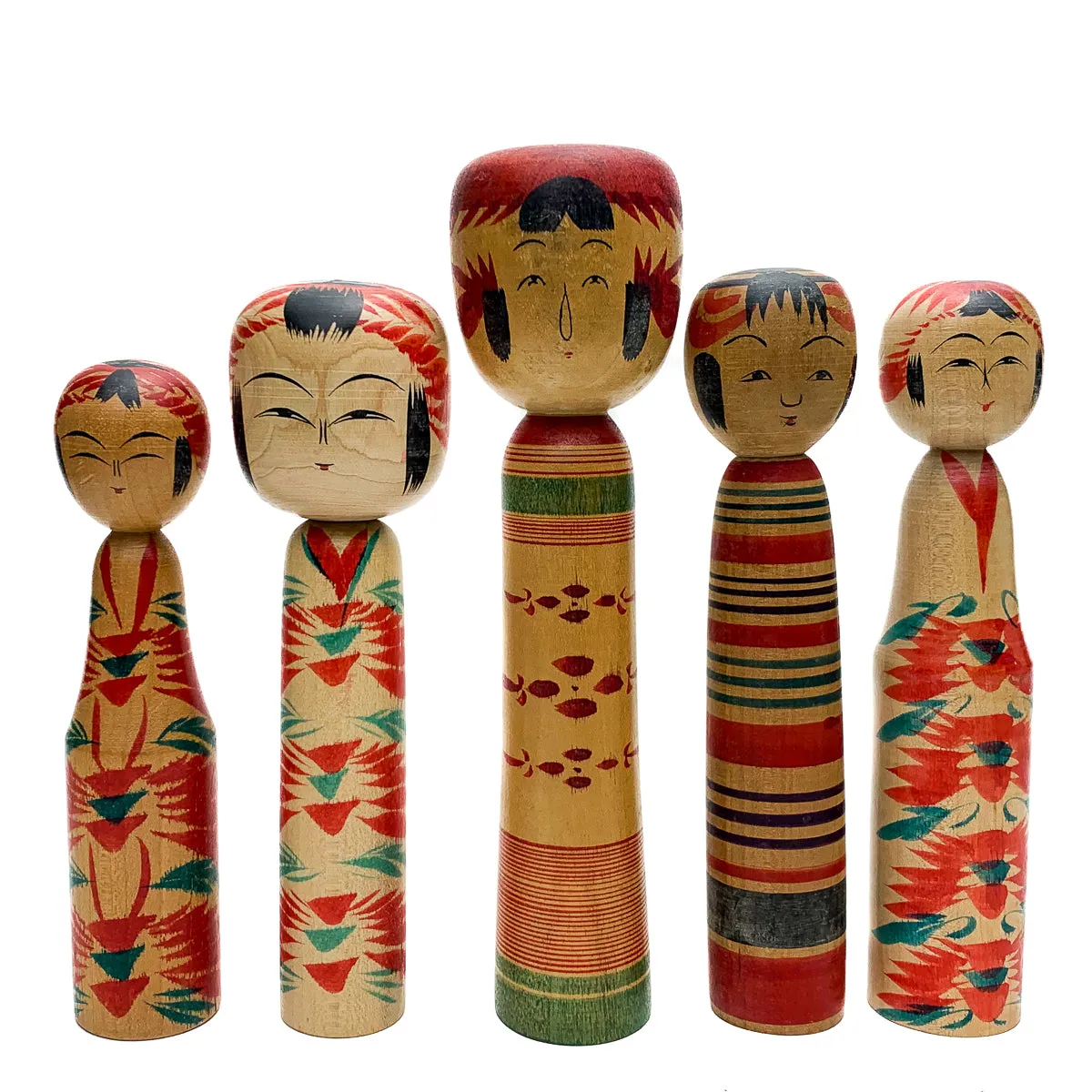 Vintage Wooden Kokeshi Doll, Japan #491 - Image 12