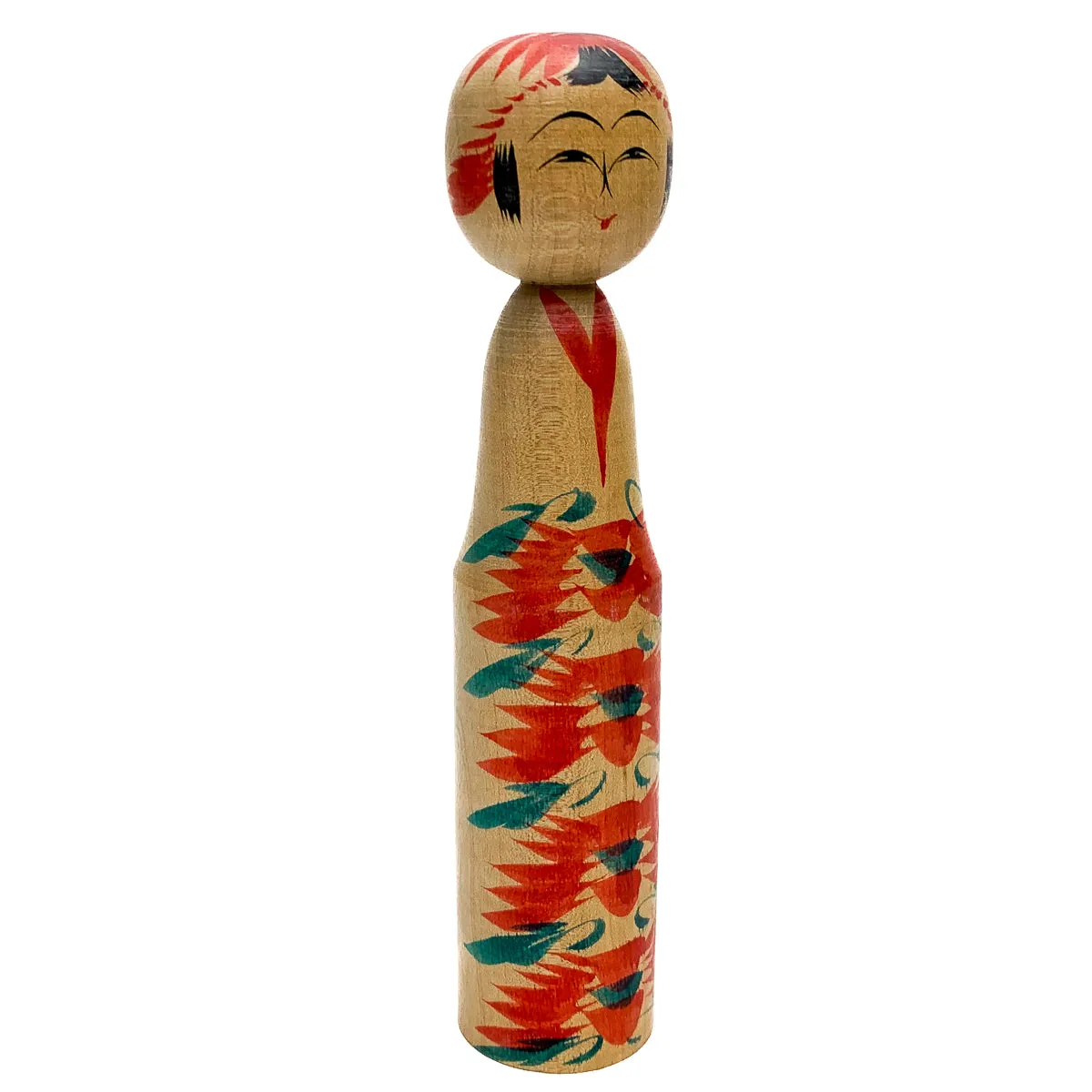 Vintage Wooden Kokeshi Doll, Japan #491 - Image 3