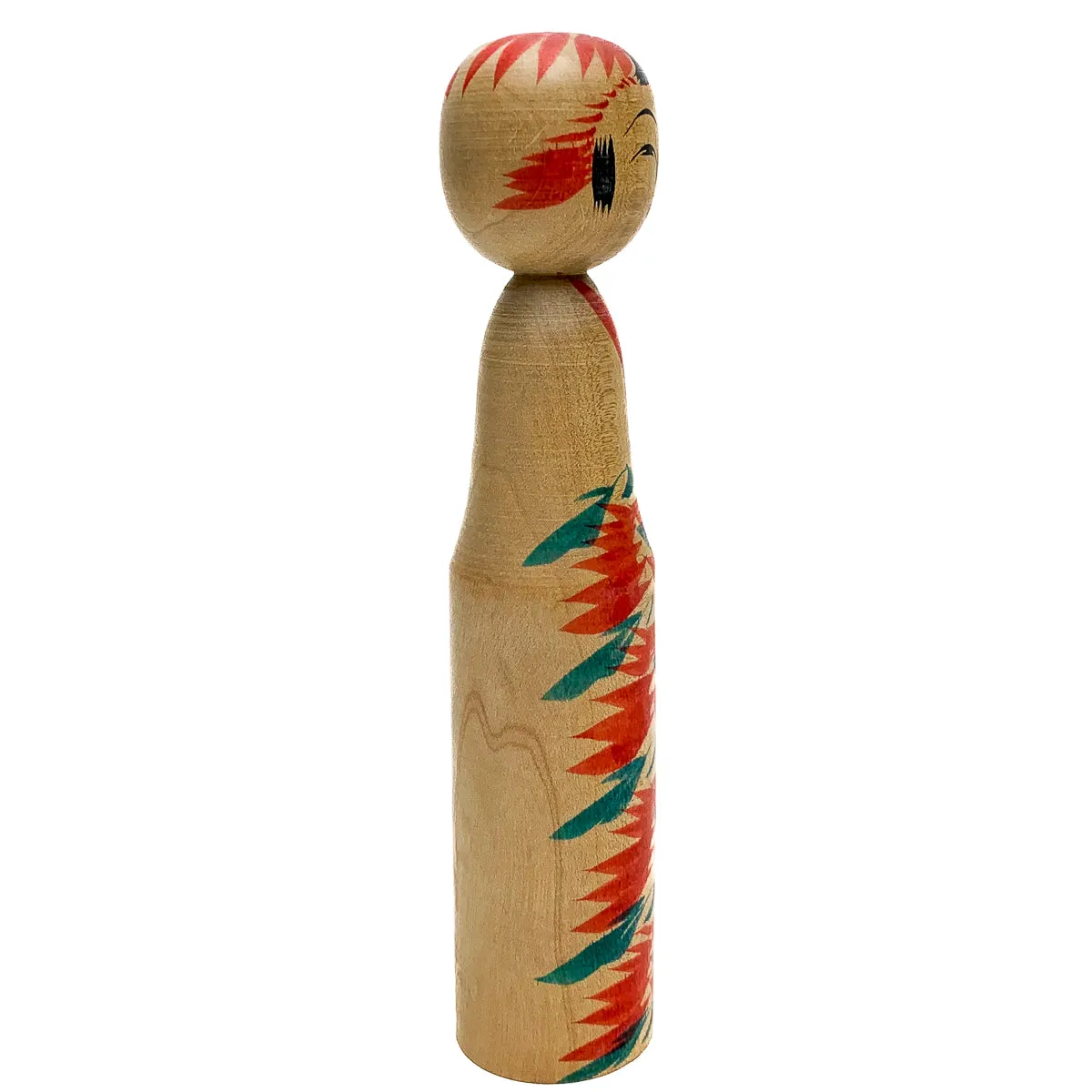 Vintage Wooden Kokeshi Doll, Japan #491 - Image 4