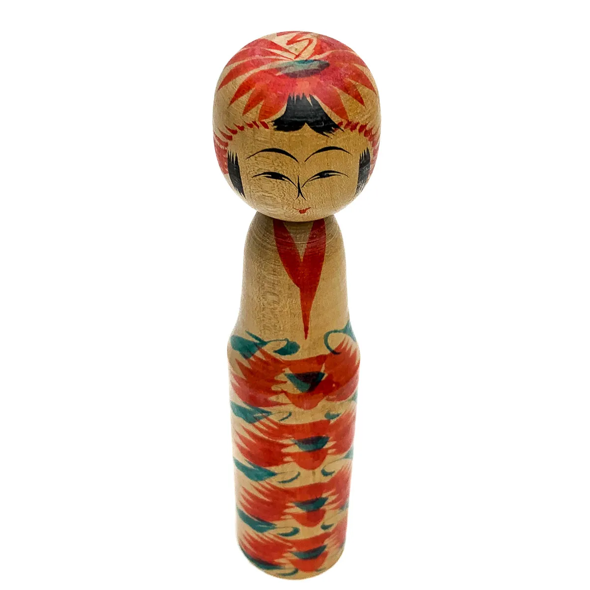 Vintage Wooden Kokeshi Doll, Japan #491 - Image 7