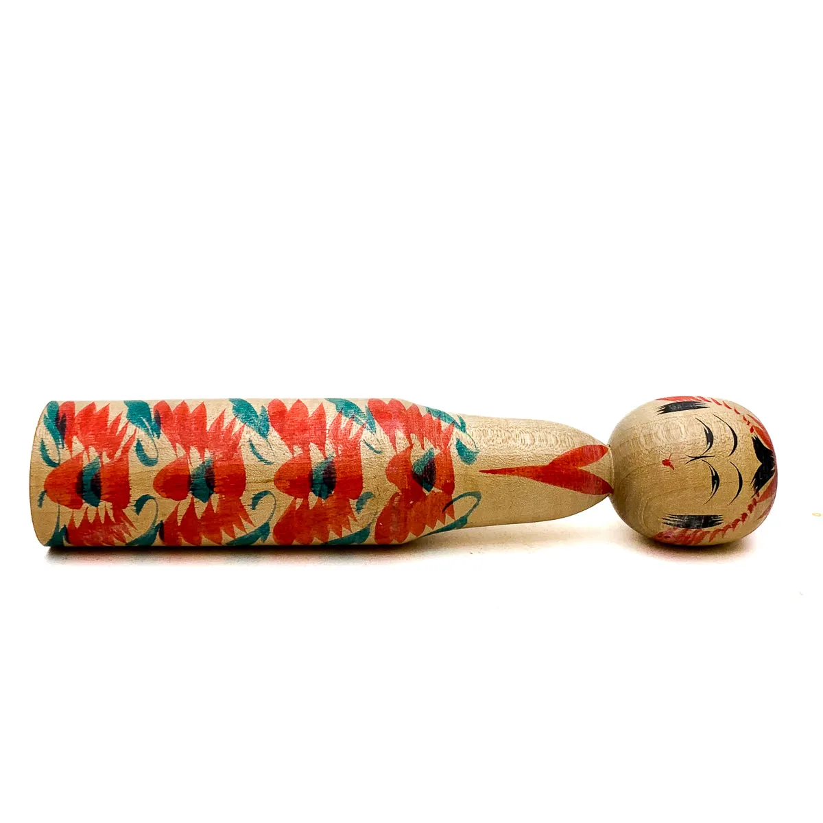 Vintage Wooden Kokeshi Doll, Japan #491 - Image 8