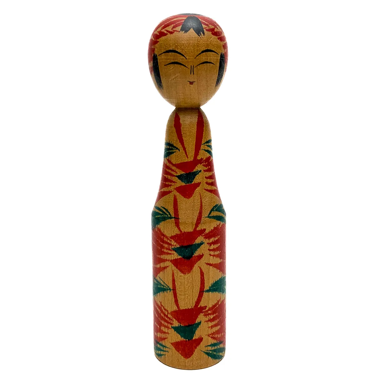 Vintage Wooden Kokeshi Doll, Japan #492 - Image 2
