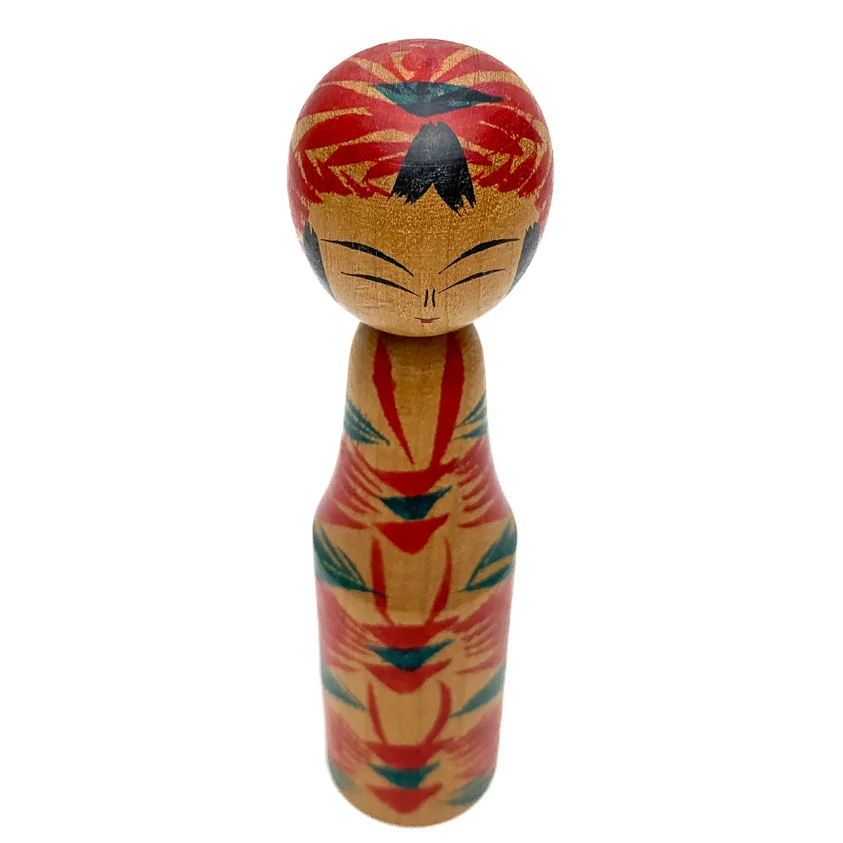 Vintage Wooden Kokeshi Doll, Japan #492 - Image 7