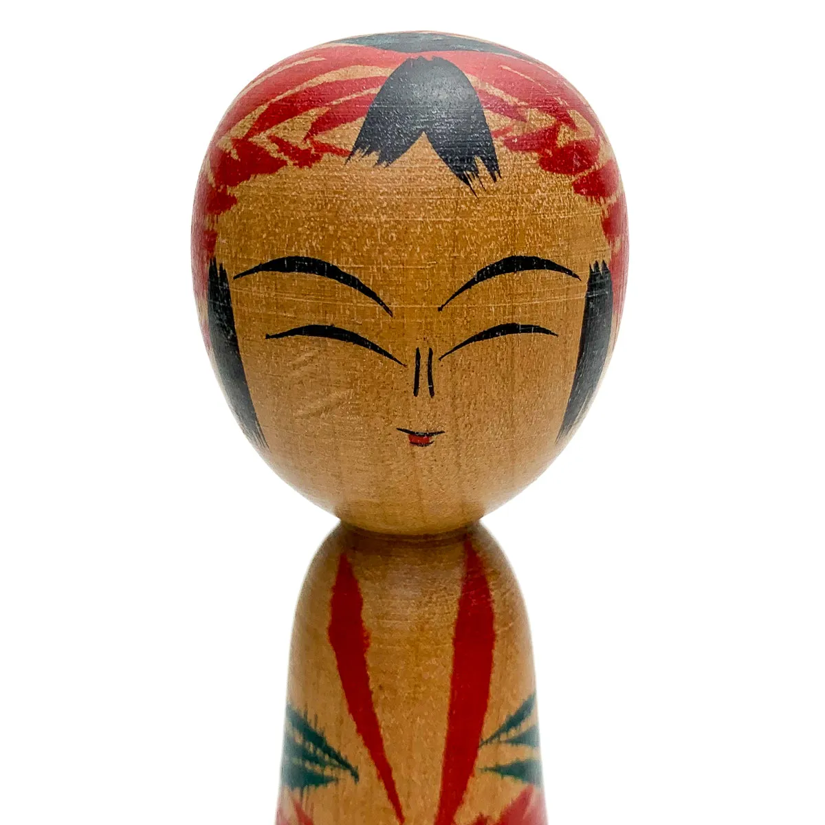 Vintage Wooden Kokeshi Doll, Japan #492 - Image 8