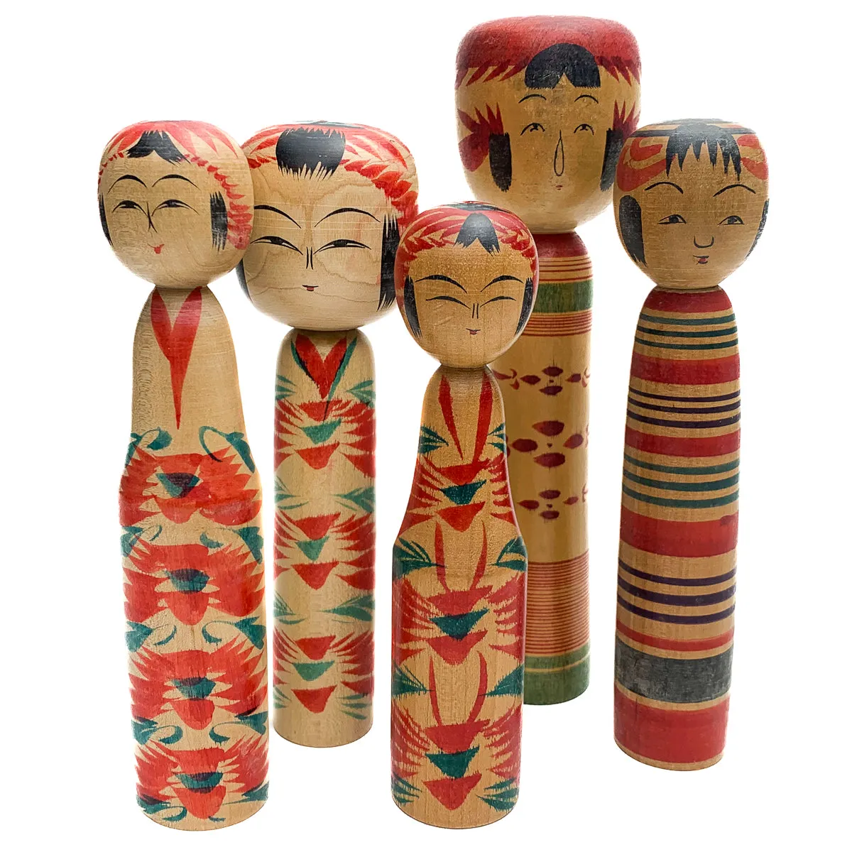 Vintage Wooden Kokeshi Doll, Japan #493 - Image 12