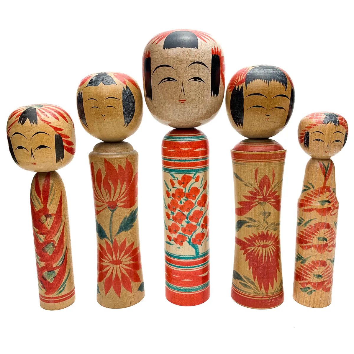 Vintage Wooden Kokeshi Doll, Japan #501 - Image 12