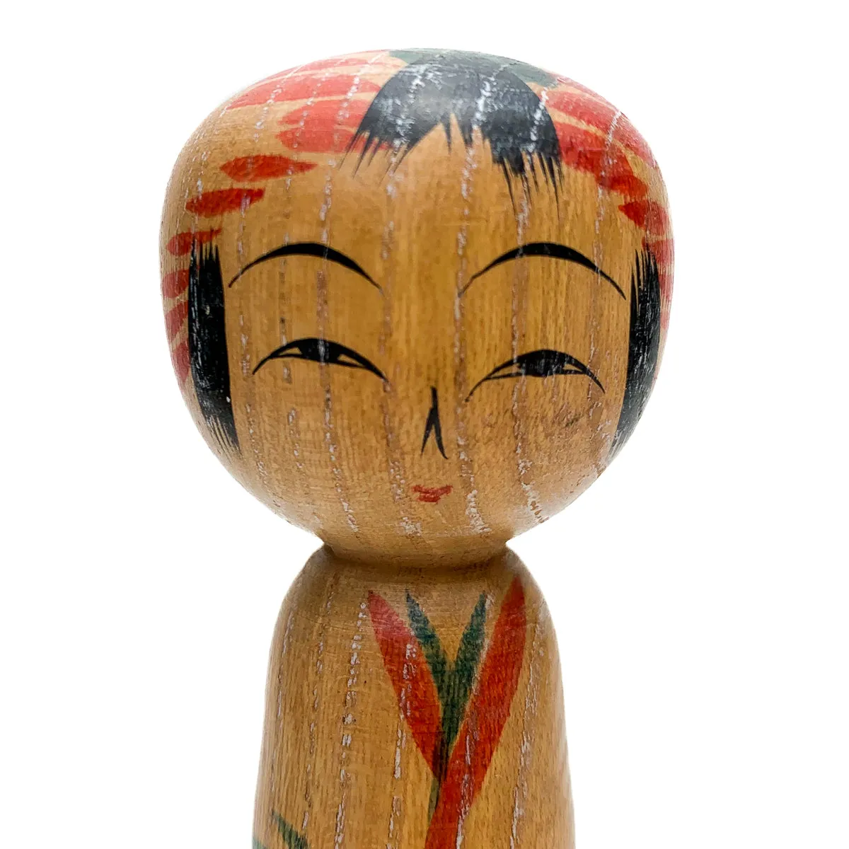 Vintage Wooden Kokeshi Doll, Japan #501 - Image 7