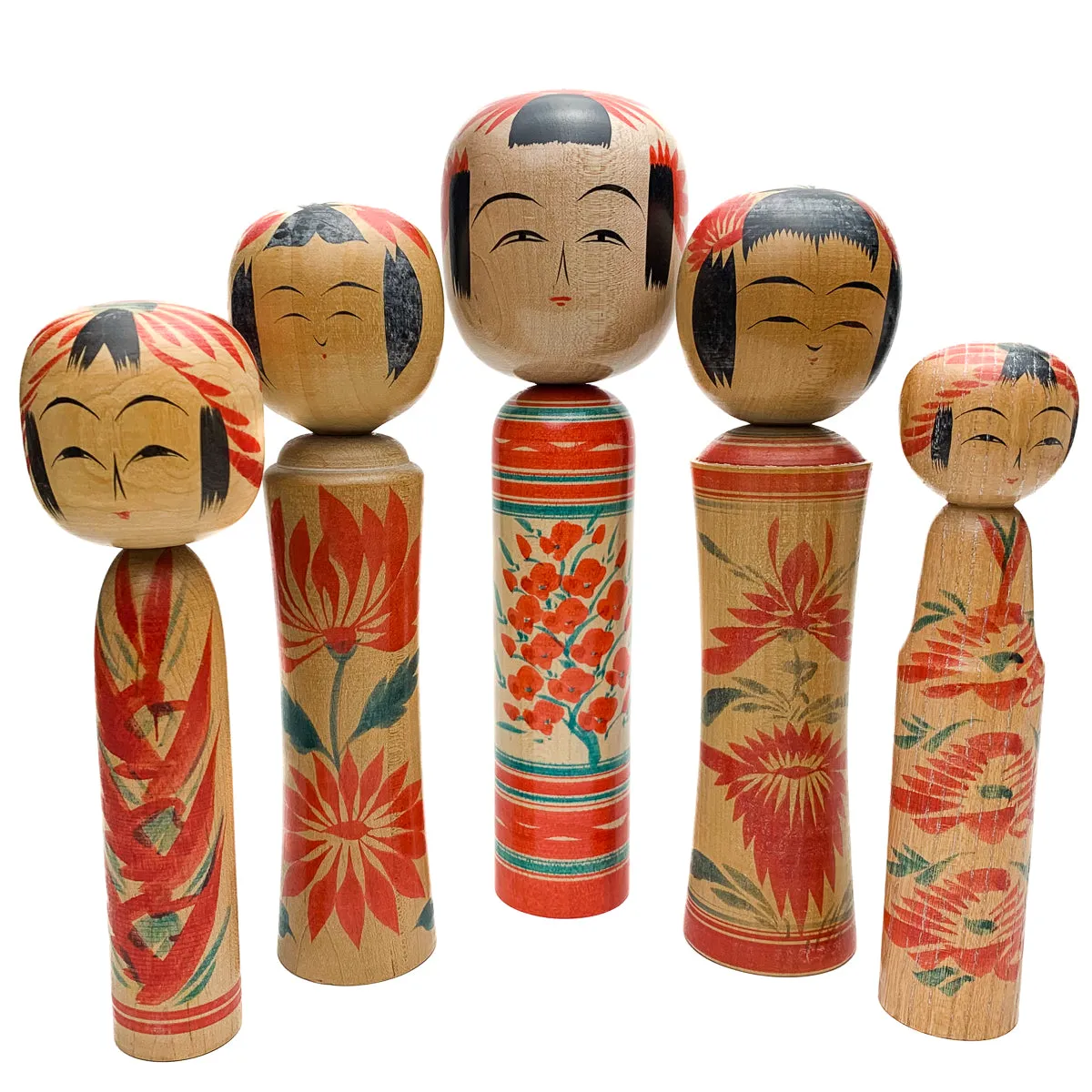 Vintage Wooden Kokeshi Doll, Japan #503 - Image 11