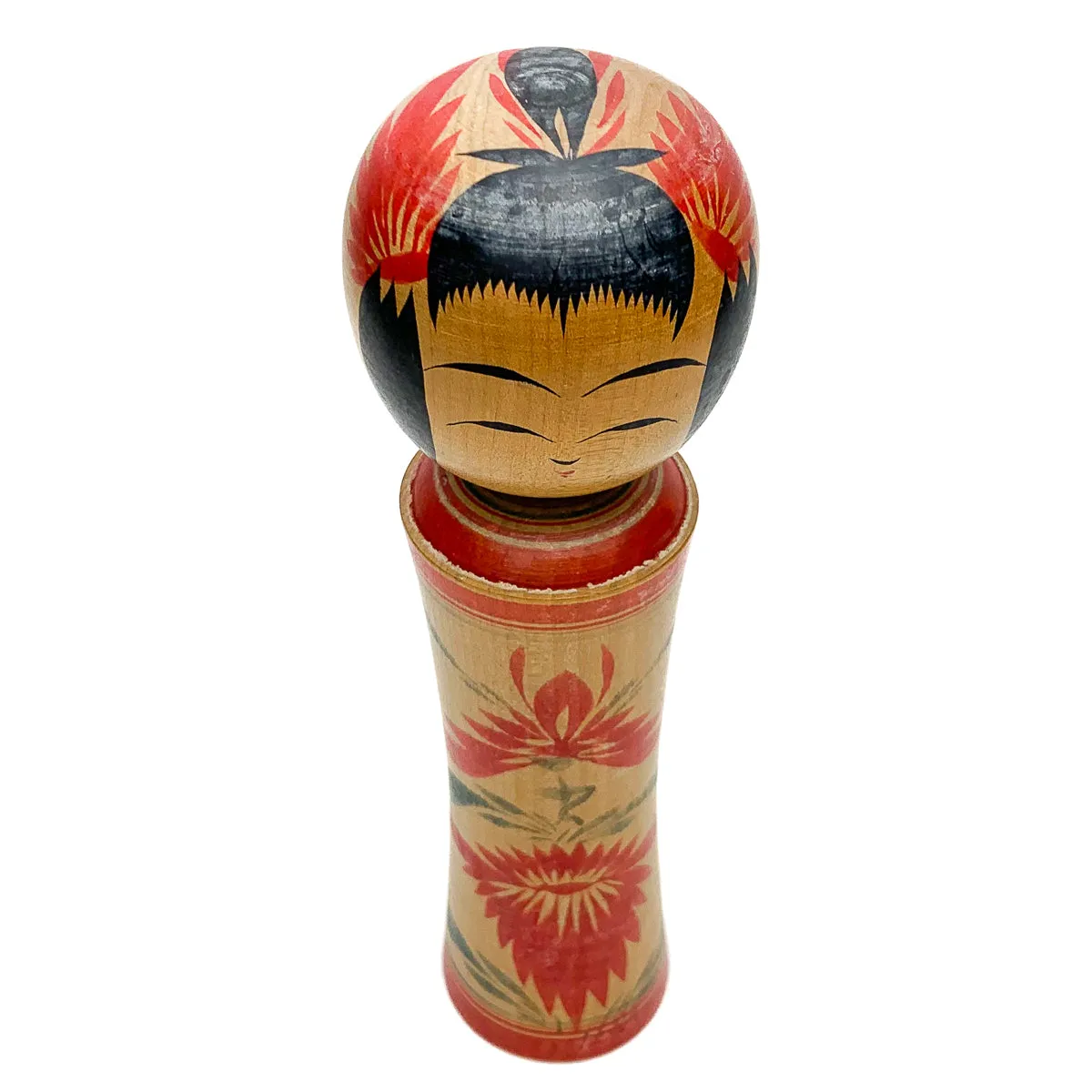 Vintage Wooden Kokeshi Doll, Japan #503 - Image 7