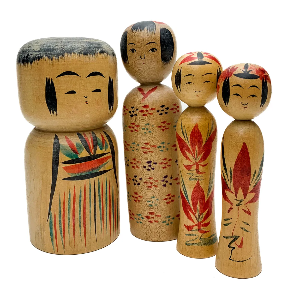 Vintage Wooden Kokeshi Doll, Japan #507 - Image 11