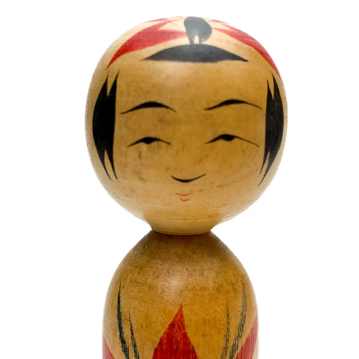 Vintage Wooden Kokeshi Doll, Japan #508 - Image 10