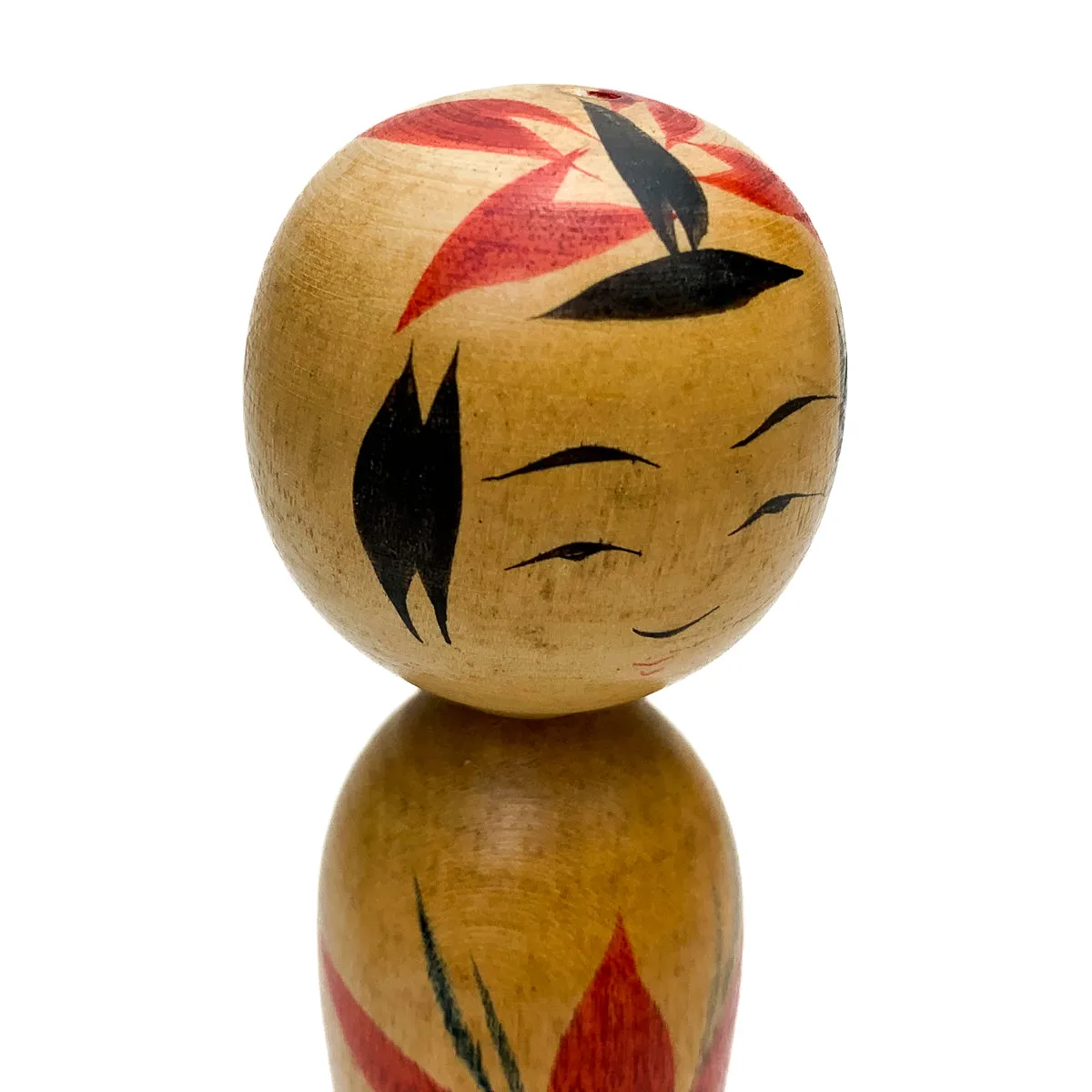 Vintage Wooden Kokeshi Doll, Japan #508 - Image 11