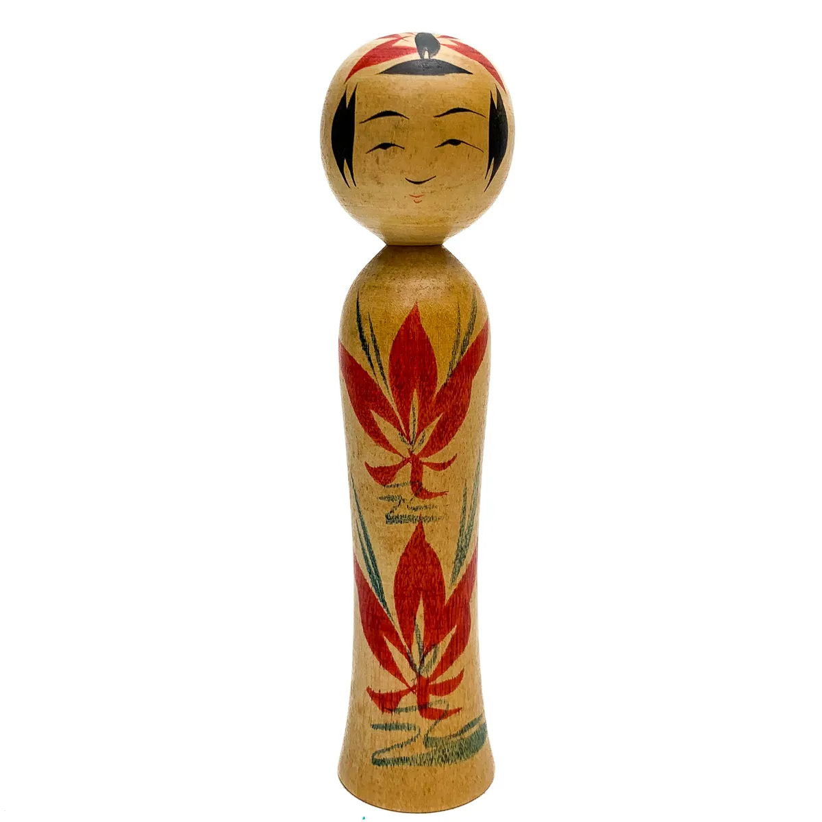 Vintage Wooden Kokeshi Doll, Japan #508 - Image 2
