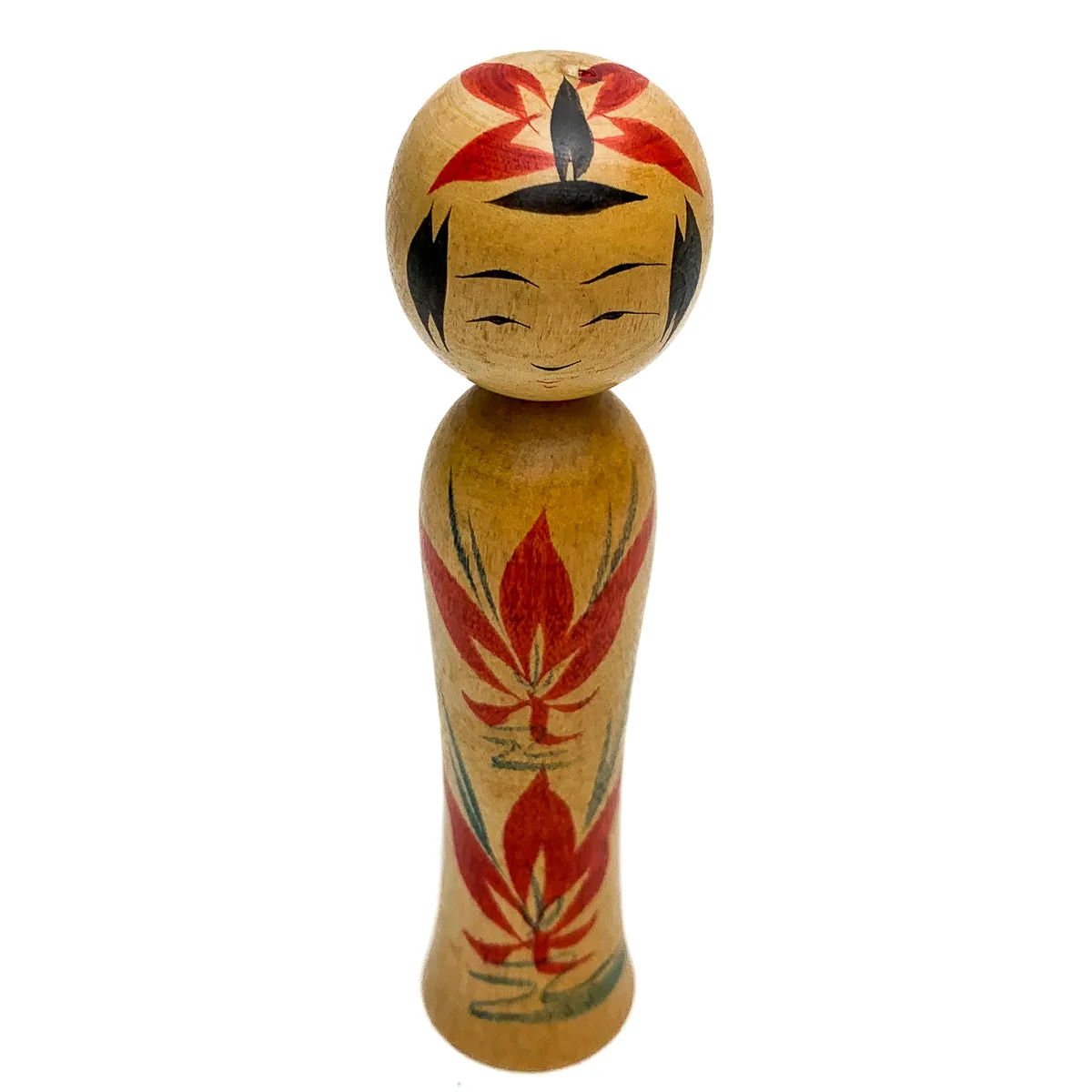 Vintage Wooden Kokeshi Doll, Japan #508 - Image 6