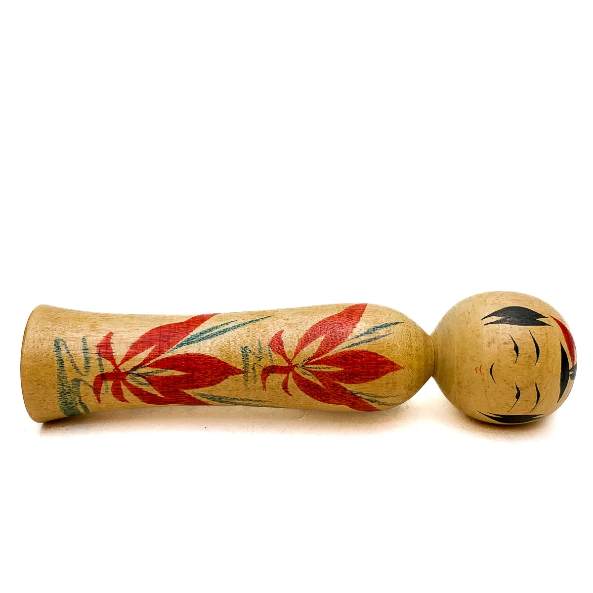 Vintage Wooden Kokeshi Doll, Japan #508 - Image 7