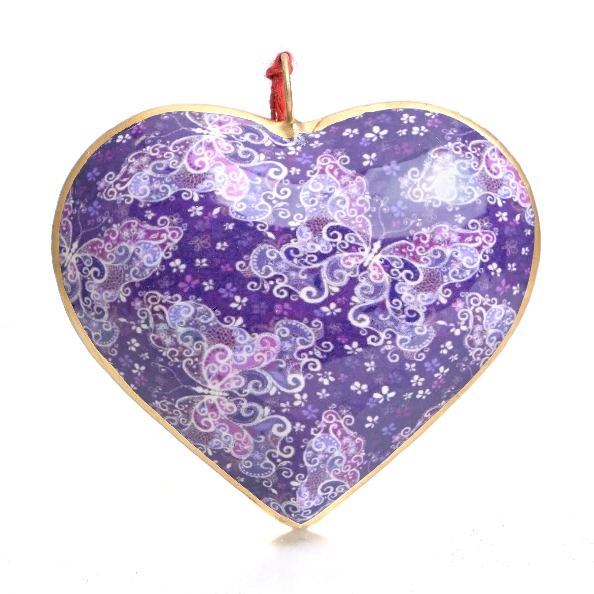 Viva Frida Heart Ornament - Image 2
