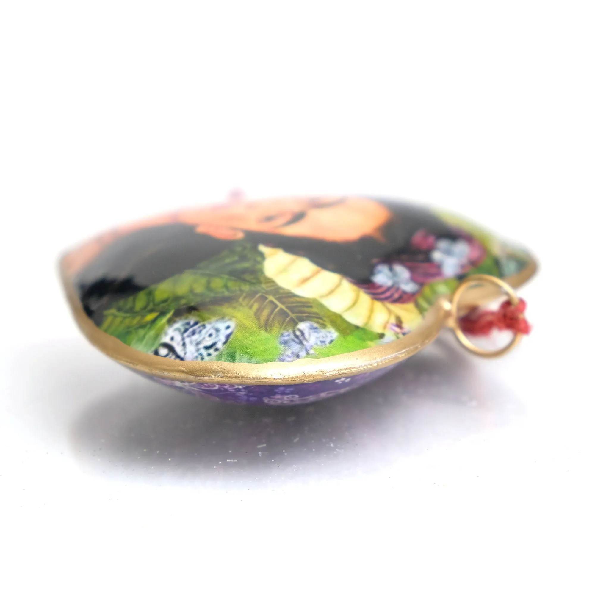 Viva Frida Heart Ornament - Image 3