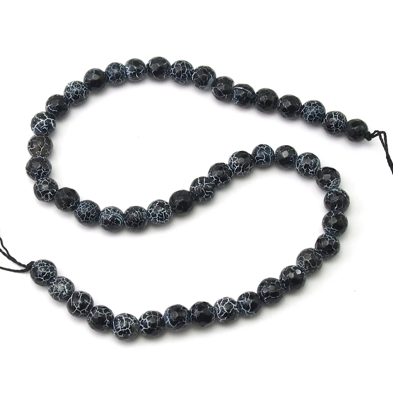 Weathered Agate Faceted Rounds 7mm - Image 2