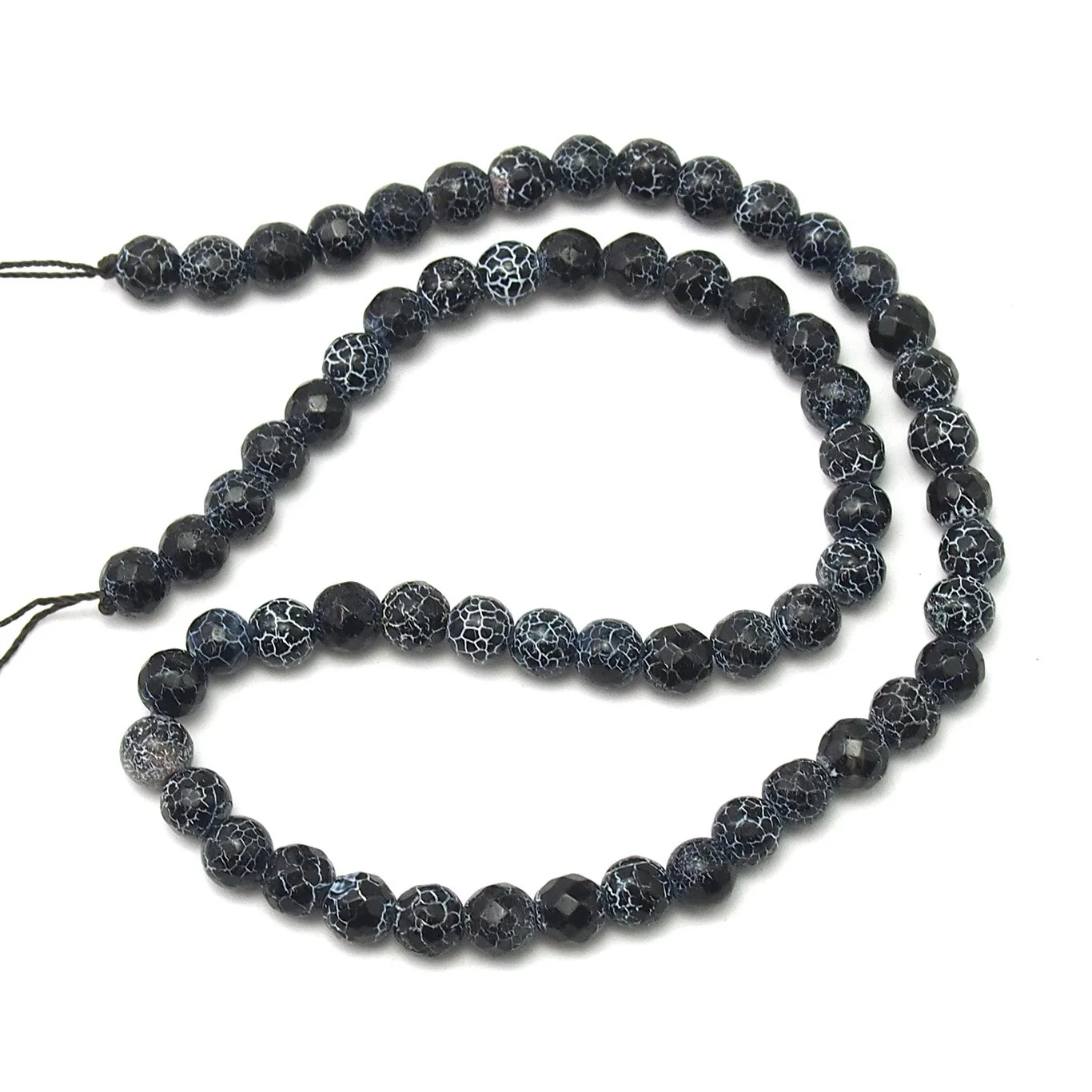 Weathered Agate Faceted Rounds 6mm - Image 2