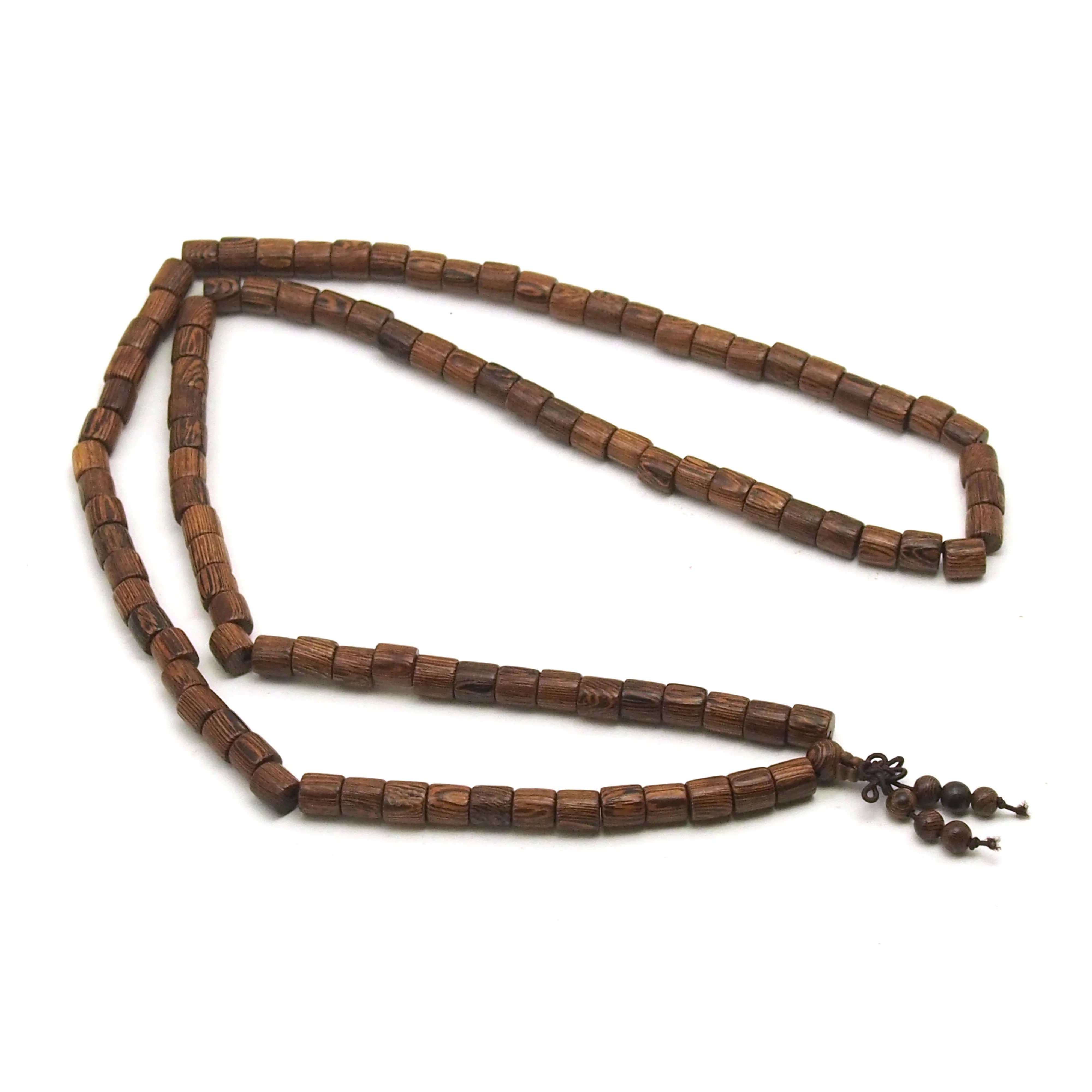 Wenge Wood Cylinder 8mm Mala - Image 2