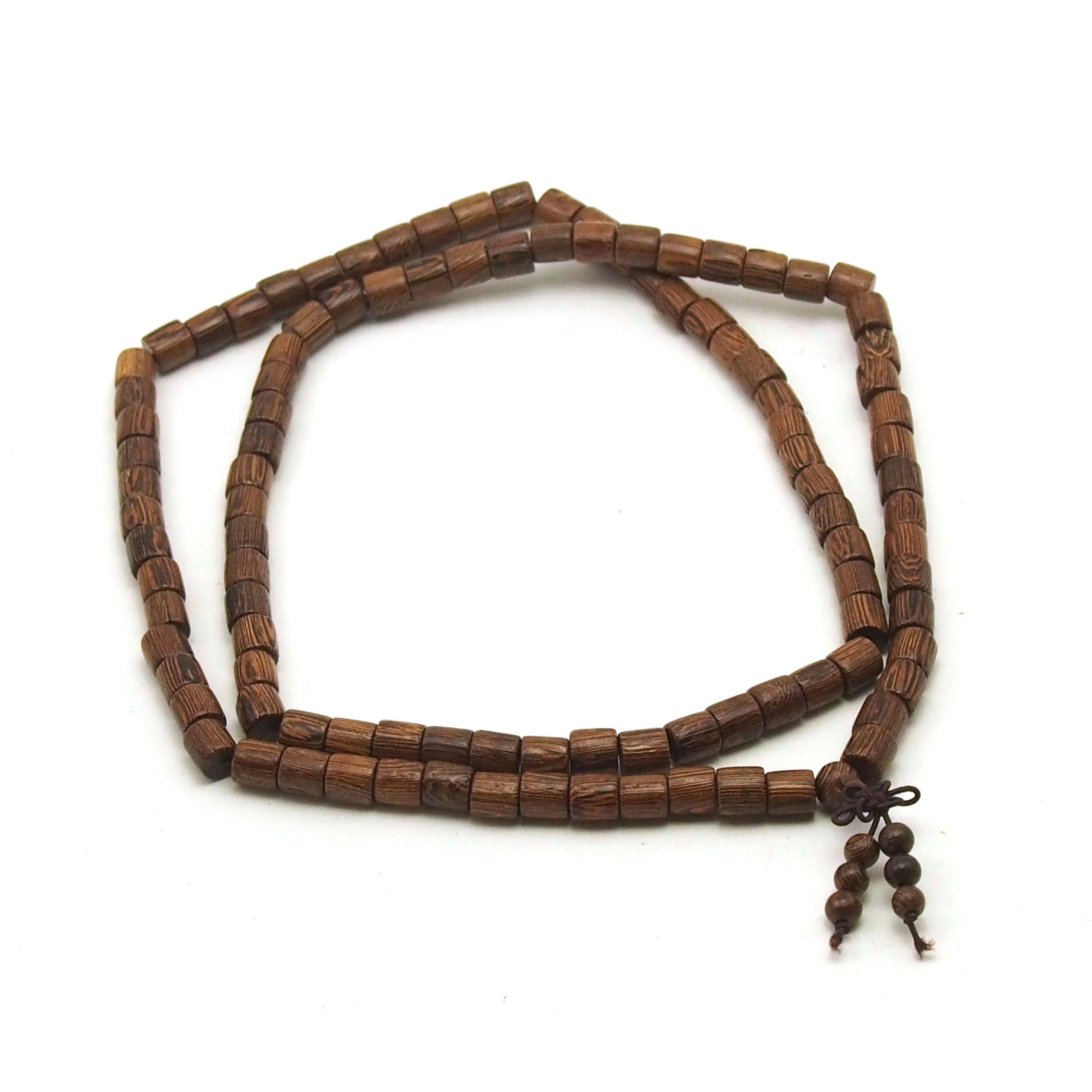 Wenge Wood Cylinder 8mm Mala - Image 3