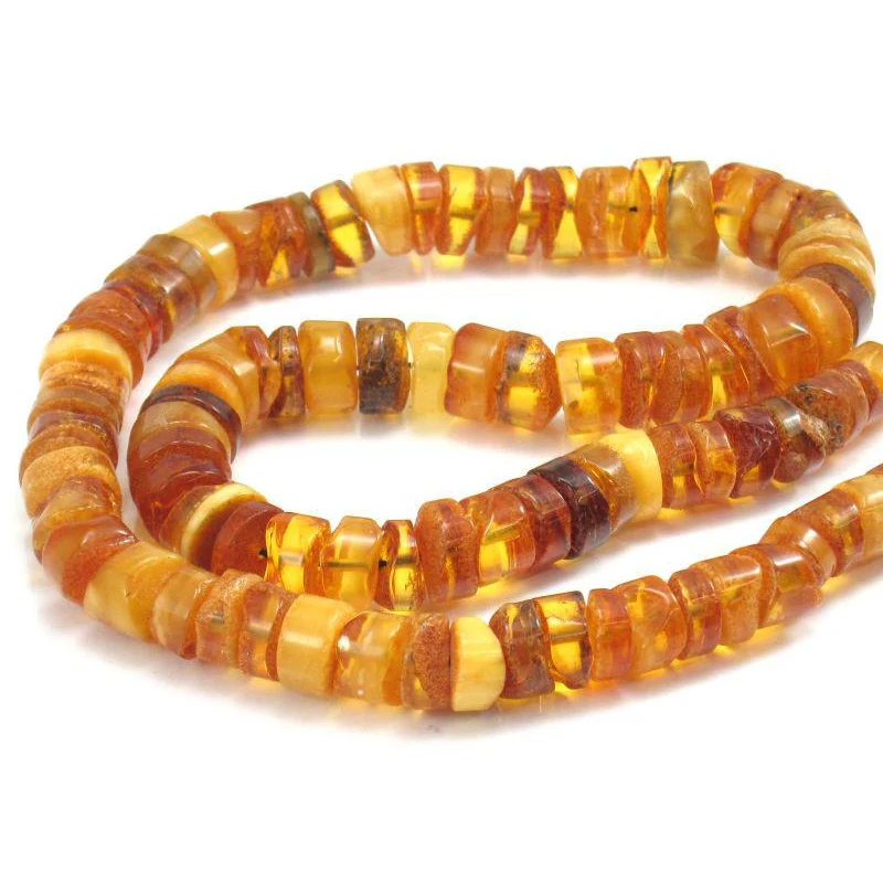 Amber Wheel Necklace/Strand - Image 2