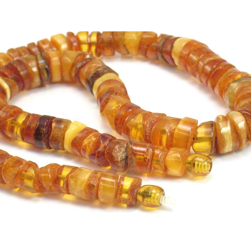 Amber Wheel Necklace/Strand - Image 3
