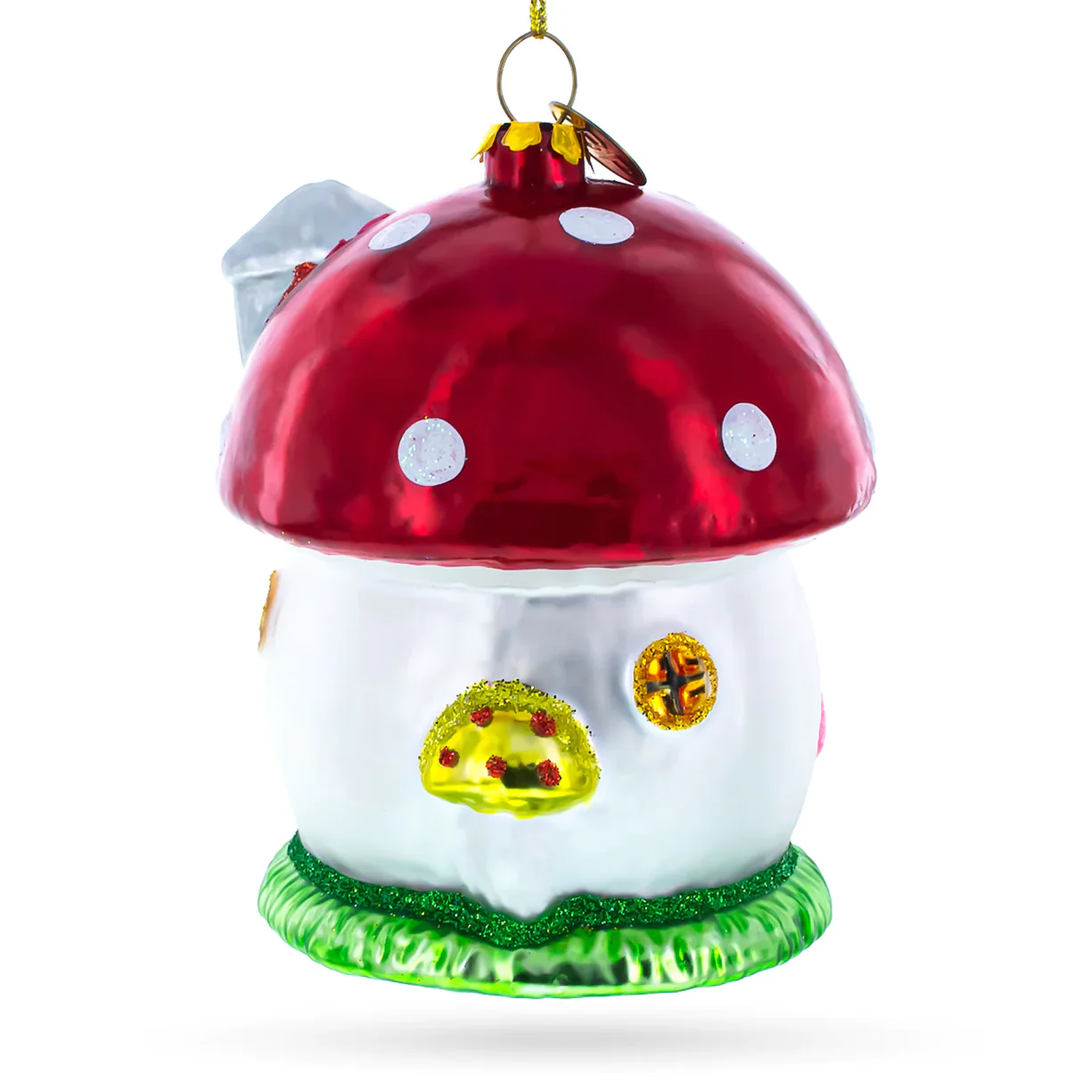 Fairy Tale Mushroom House Ornament PS - Image 3