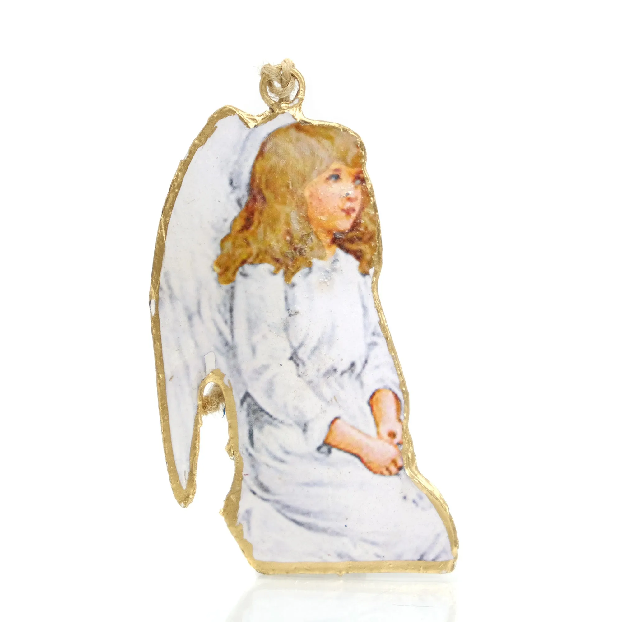 White Angel Ornament - Image 2