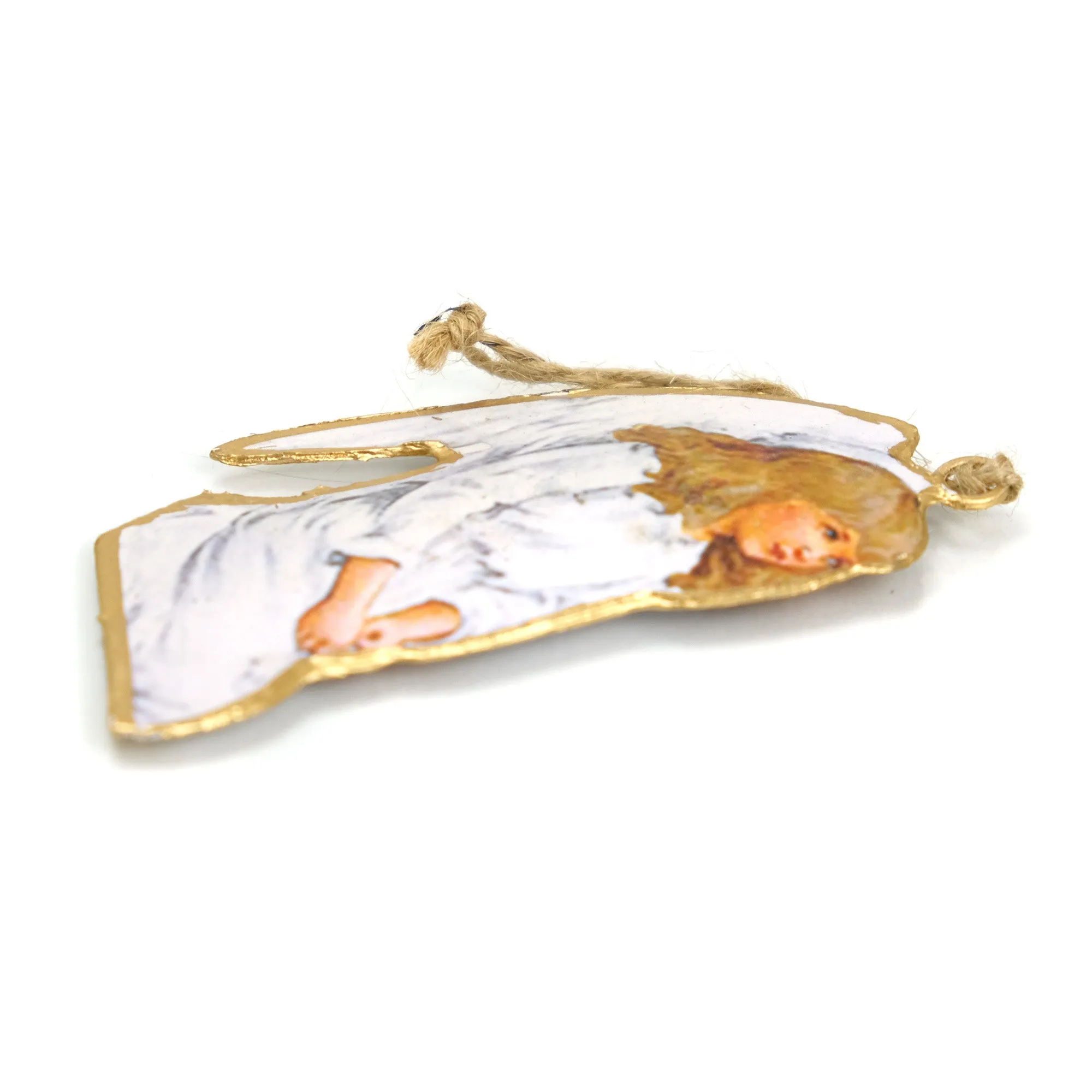 White Angel Ornament - Image 3