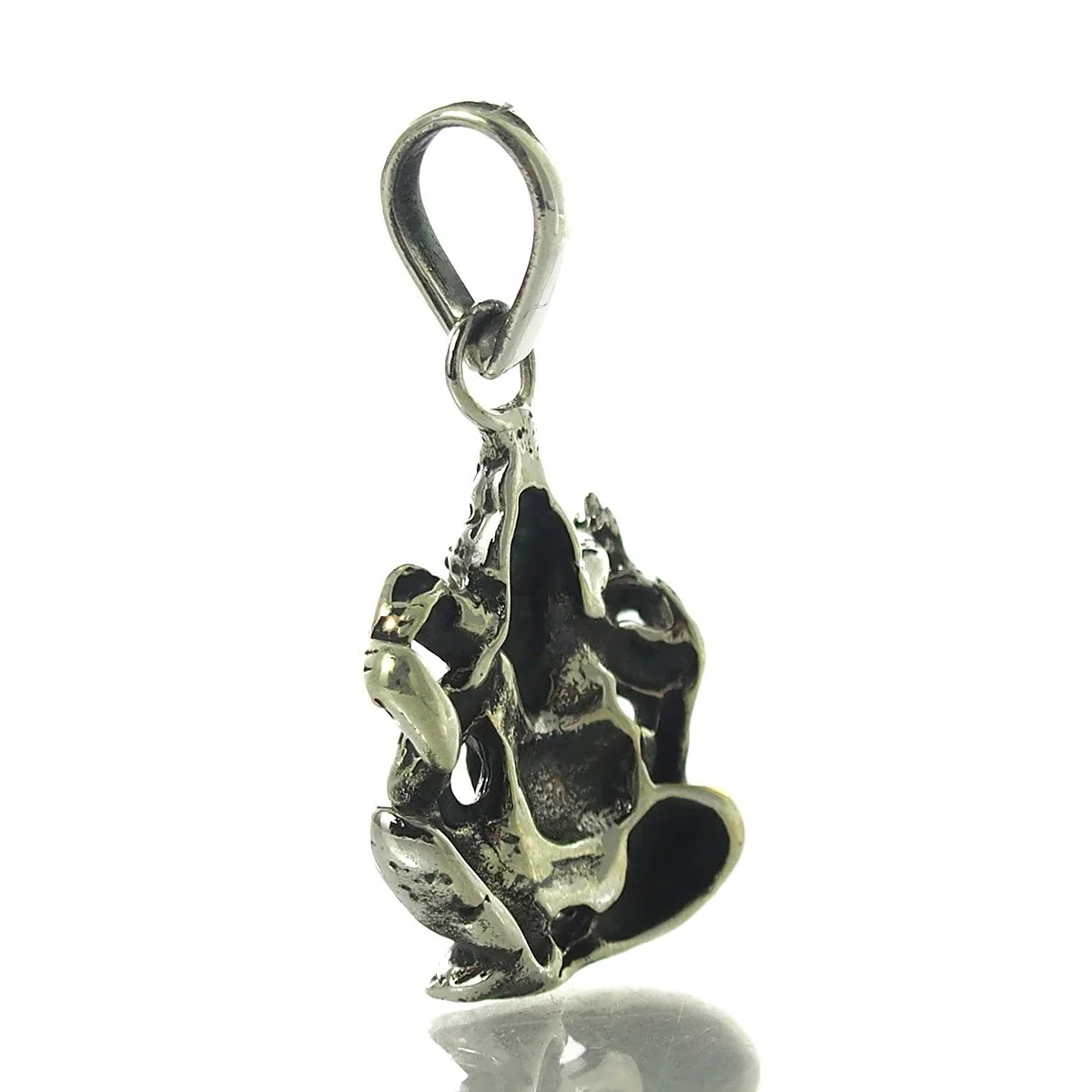 White Brass Pendant, Ganesha - Image 2