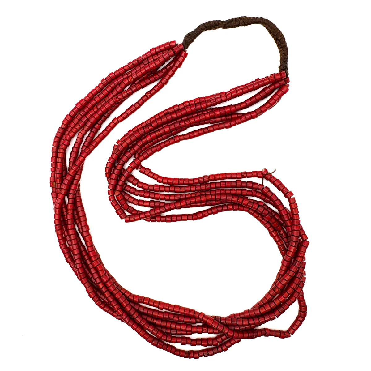 White Heart Bead Necklace - Image 2