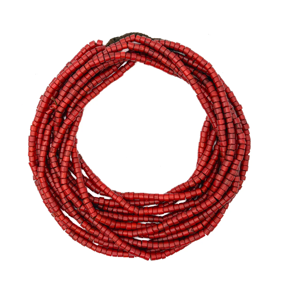 White Heart Bead Necklace - Image 3