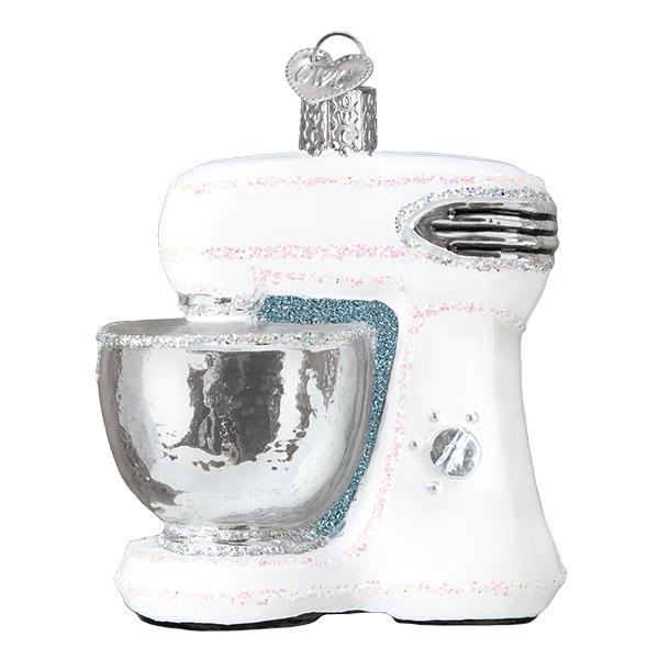White Mixer Ornament - Image 2